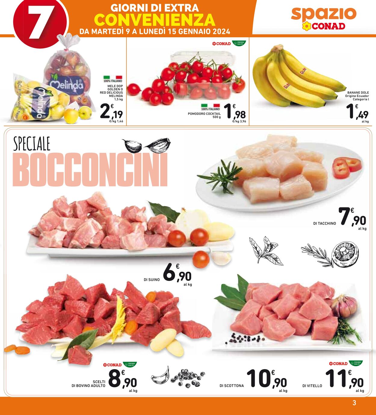 Volantino Conad 04.01.2024 - 15.01.2024