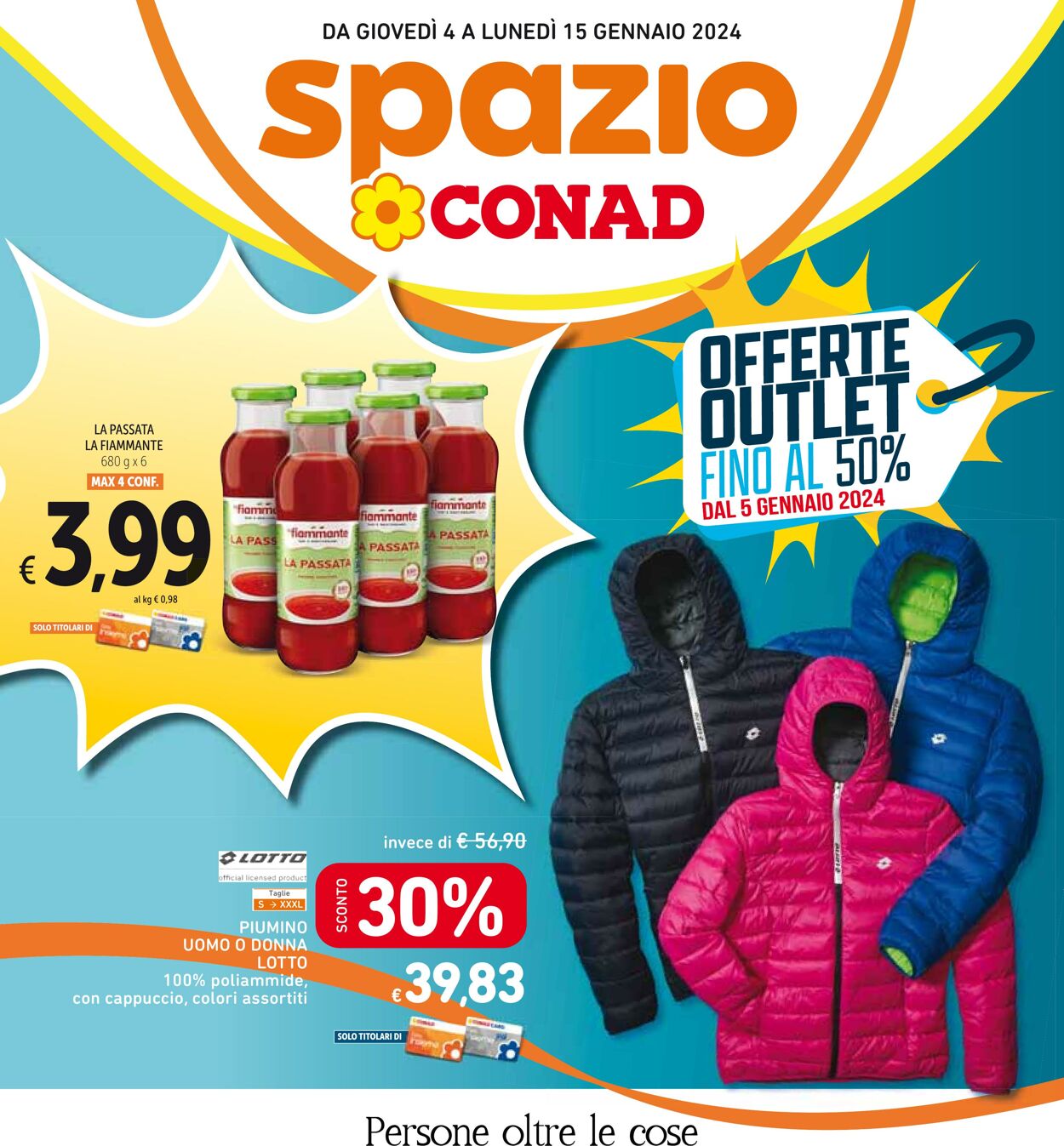 Volantino Conad 04.01.2024 - 15.01.2024