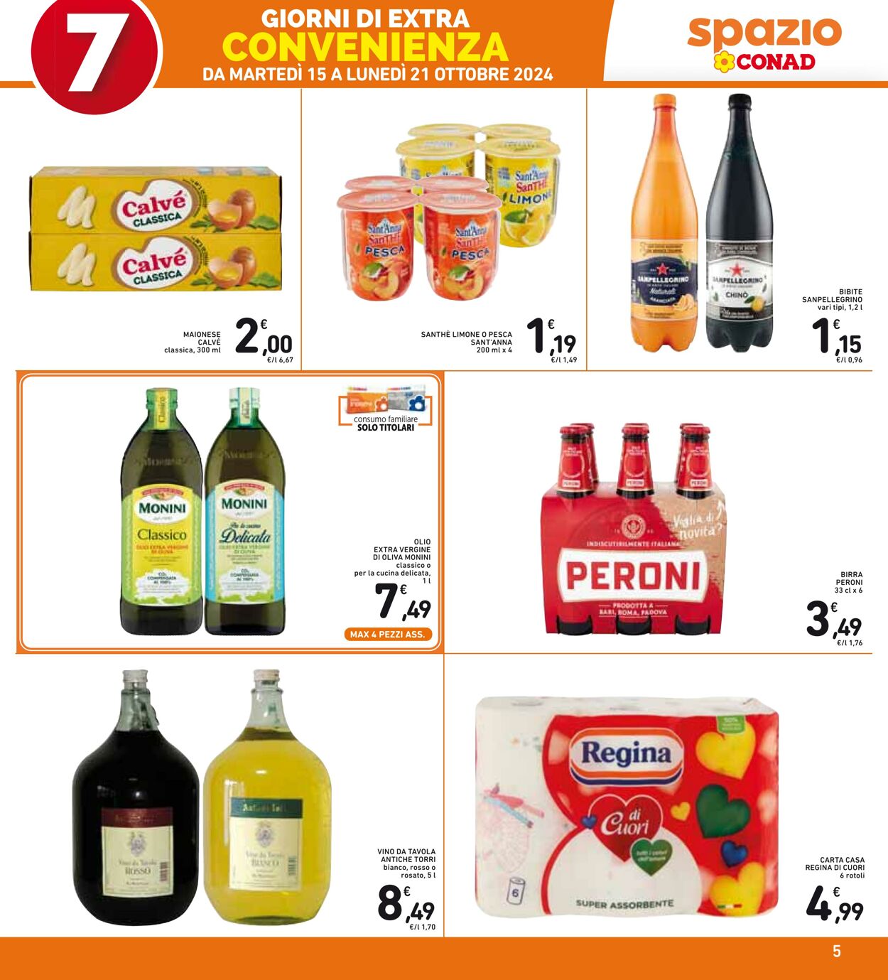 Volantino Conad 15.10.2024 - 21.10.2024