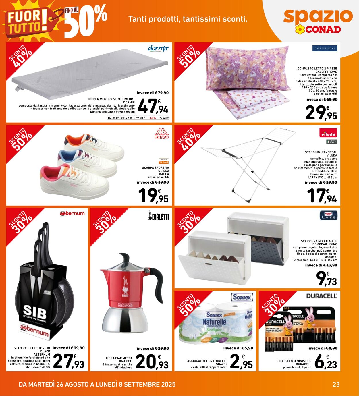 Volantino Conad 29.08.2025 - 29.08.2025