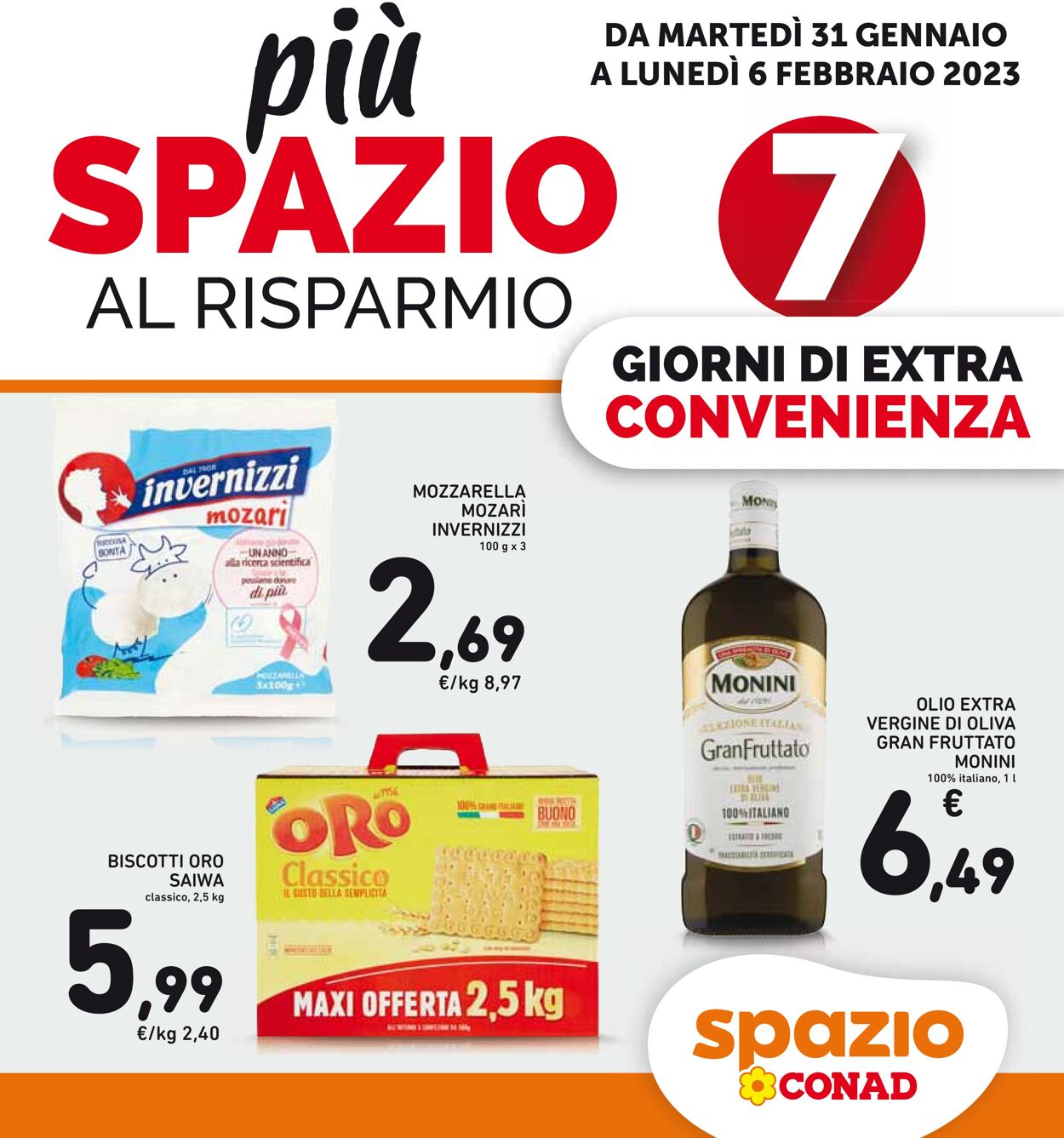 Volantino Conad 24.01.2023 - 06.02.2023