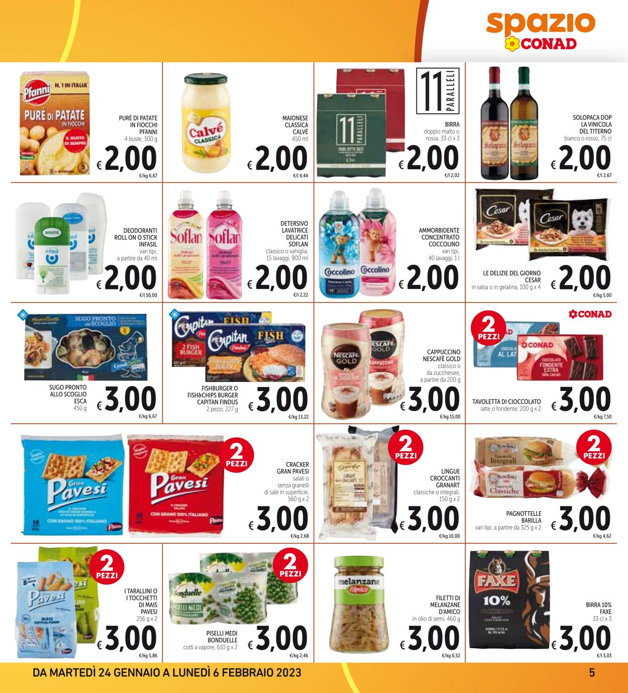 Volantino Conad 24.01.2023 - 06.02.2023