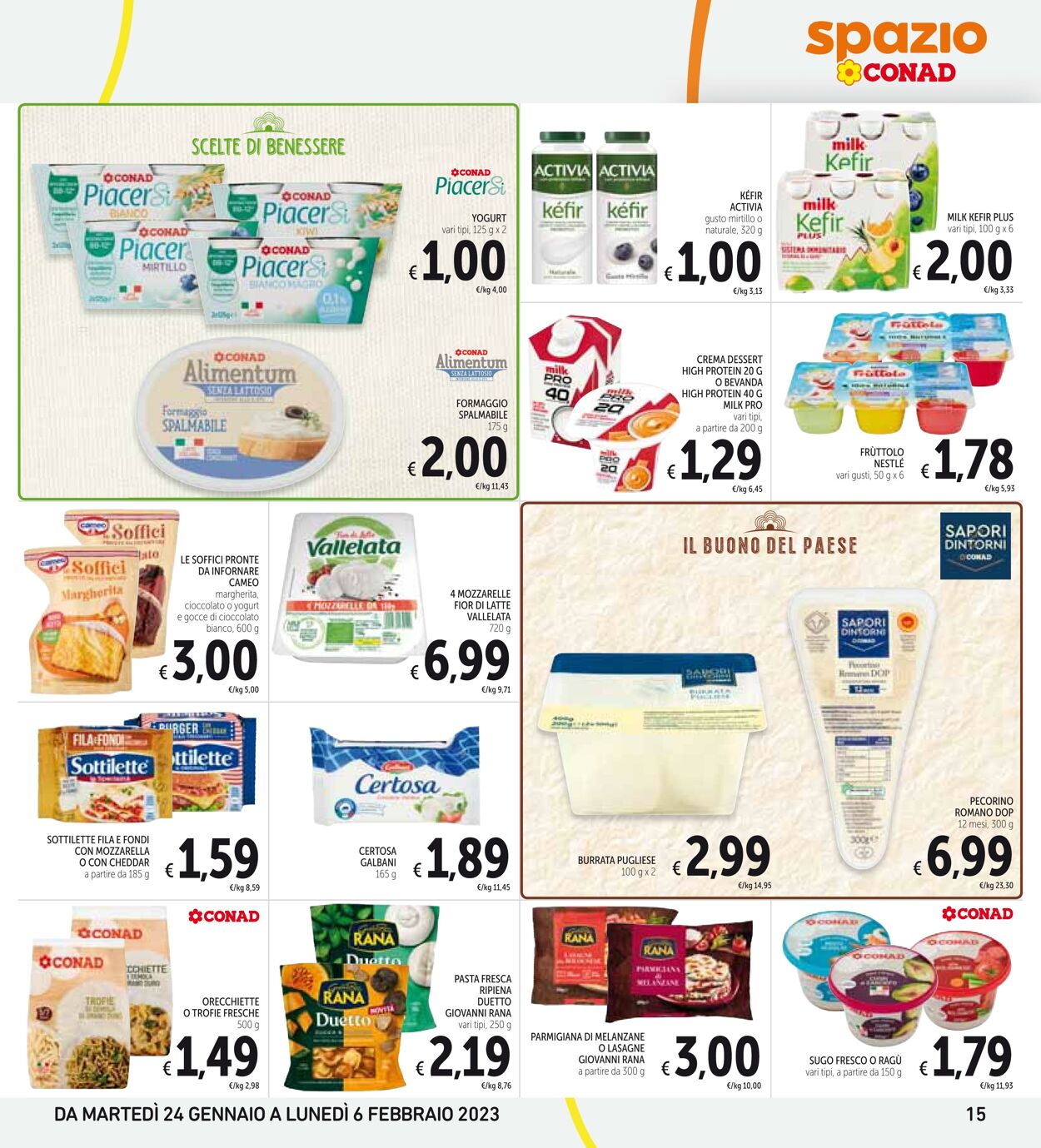 Volantino Conad 24.01.2023 - 06.02.2023