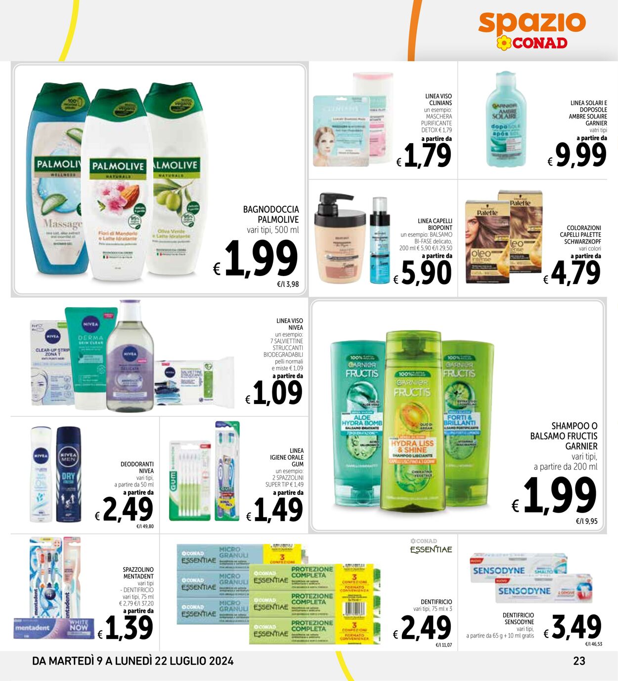 Volantino Conad 09.07.2024 - 22.07.2024