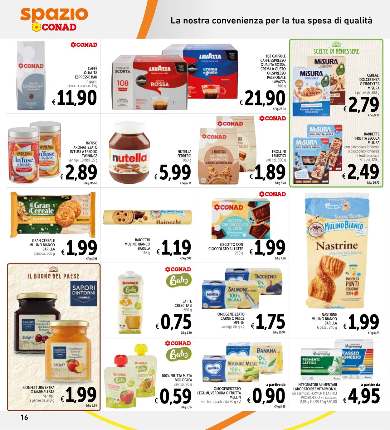 Volantino Conad 09.07.2024 - 22.07.2024