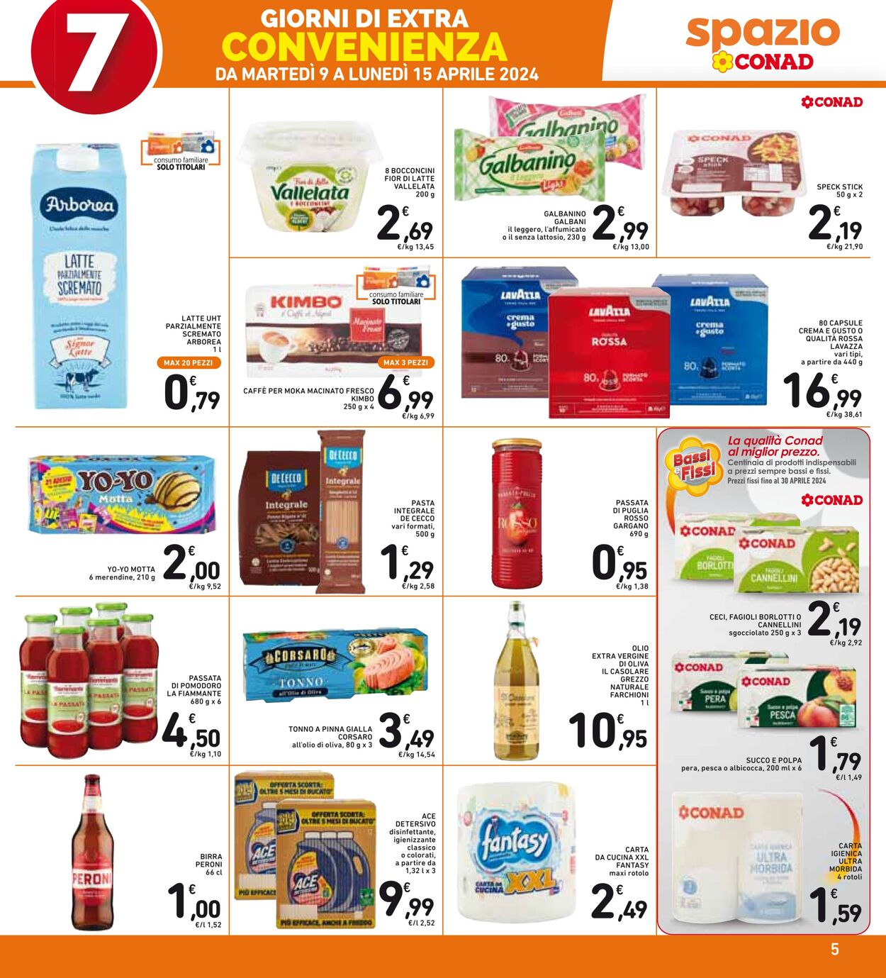 Volantino Conad 09.04.2024 - 15.04.2024