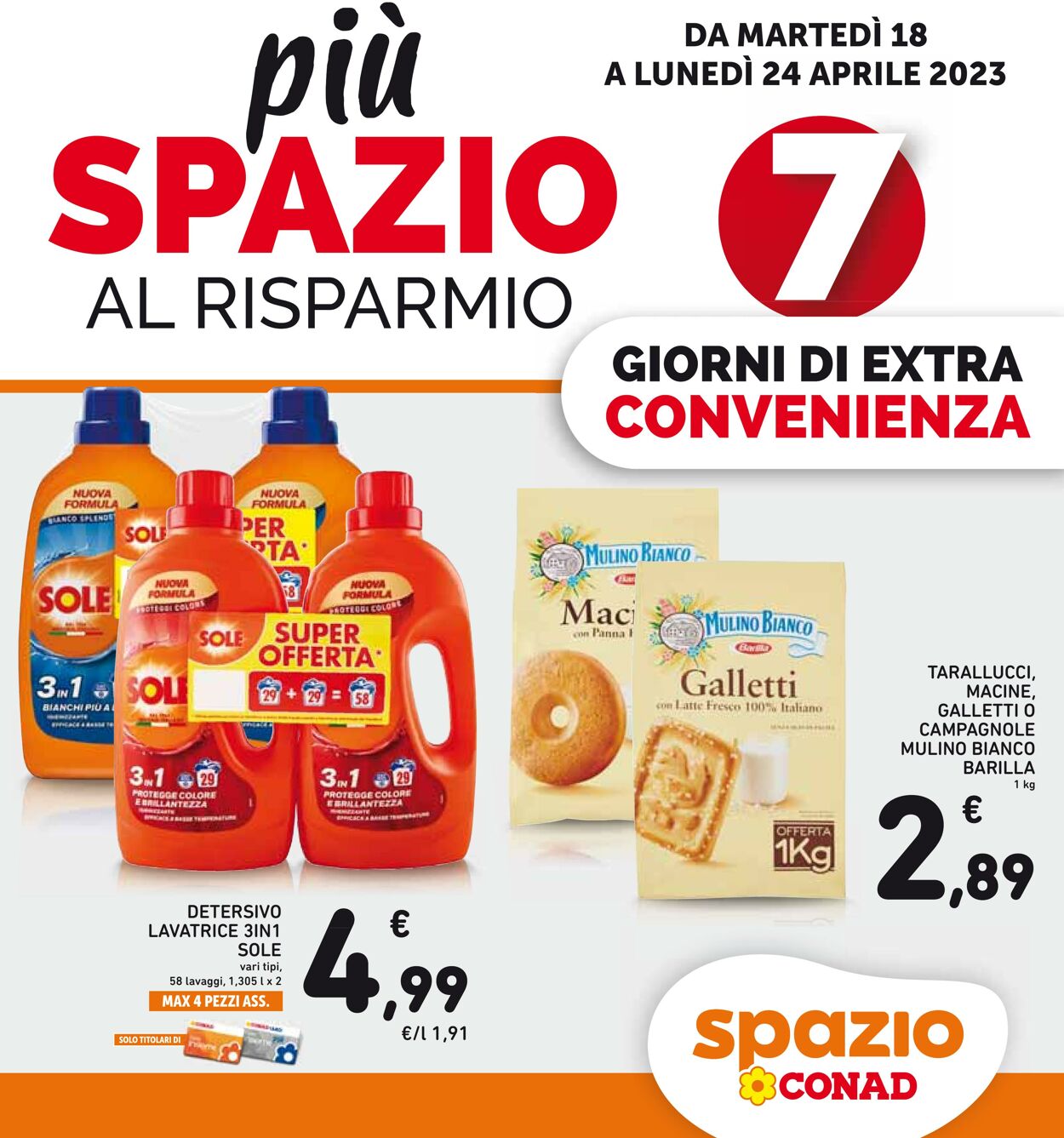 Volantino Conad 11.04.2023 - 24.04.2023