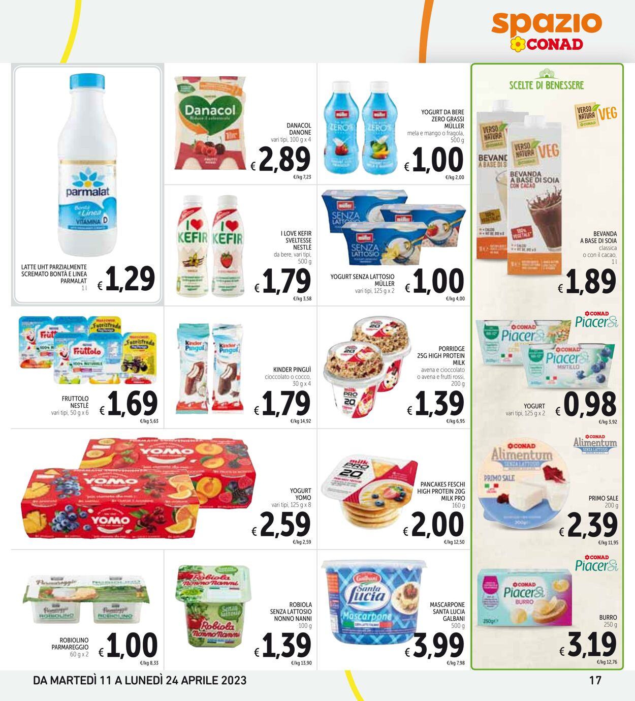 Volantino Conad 11.04.2023 - 24.04.2023