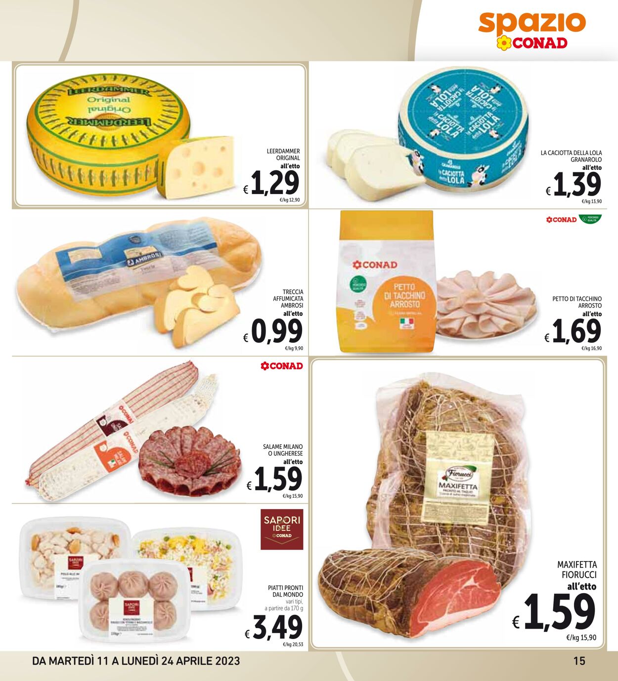 Volantino Conad 11.04.2023 - 24.04.2023