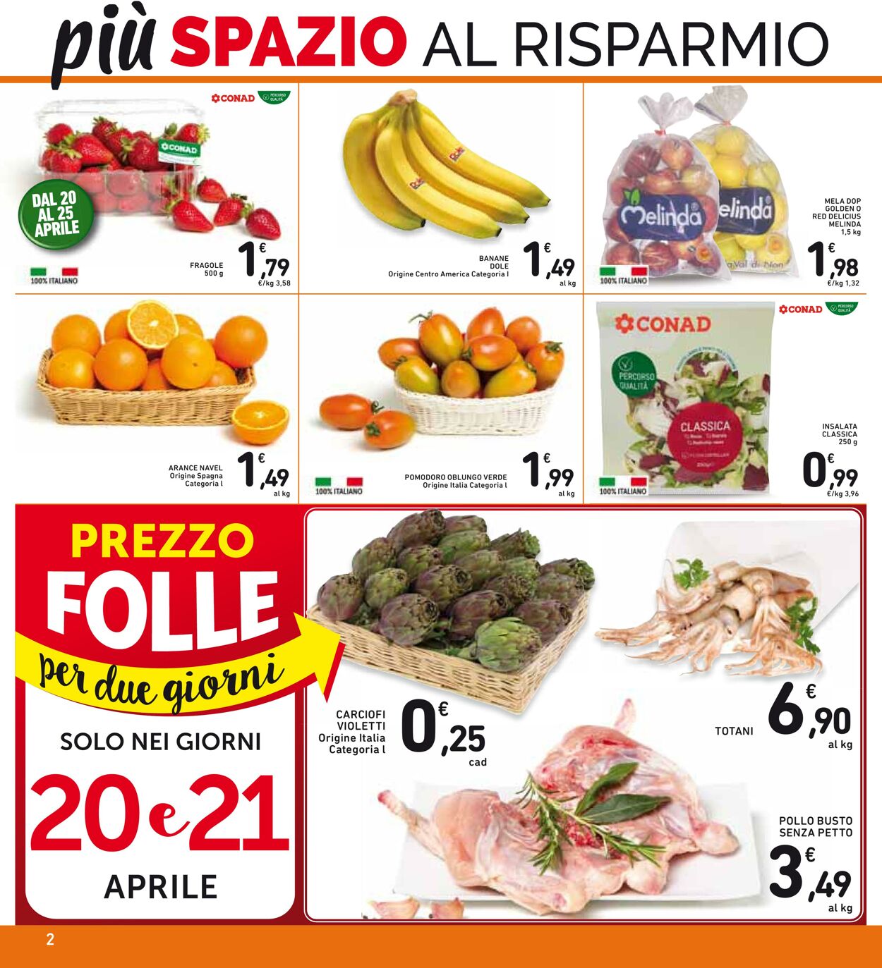 Volantino Conad 11.04.2023 - 24.04.2023