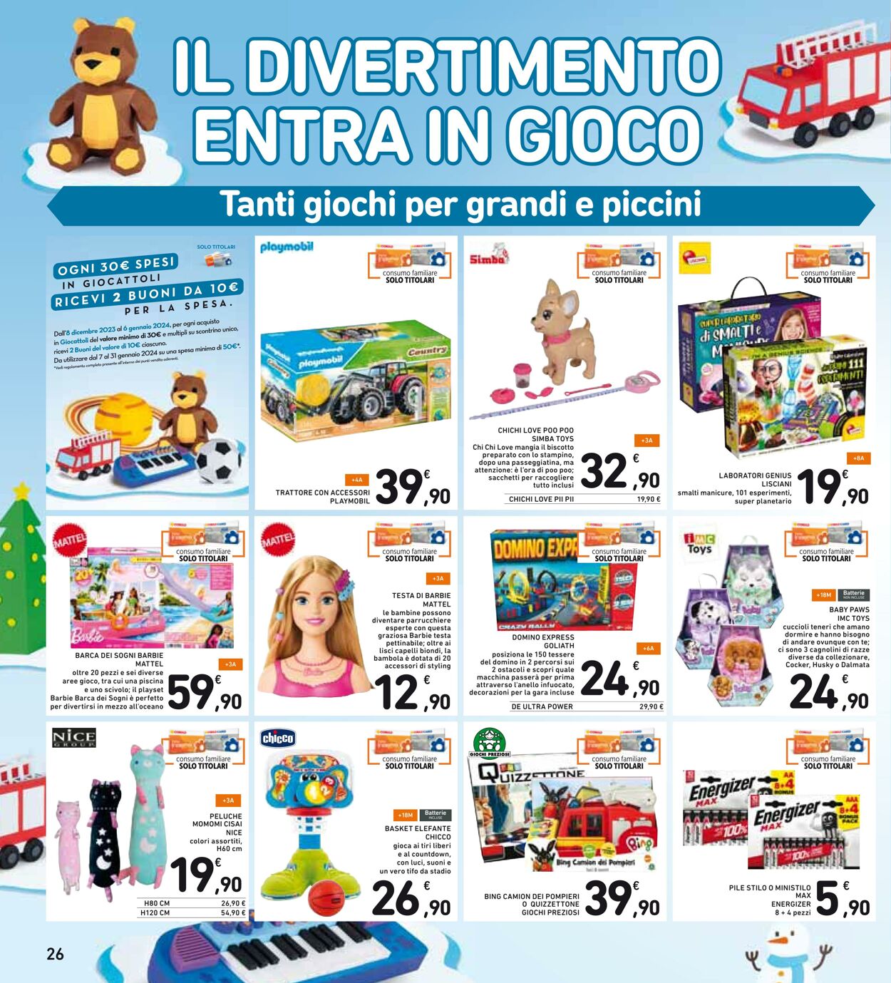 Volantino Conad 11.12.2023 - 24.12.2023