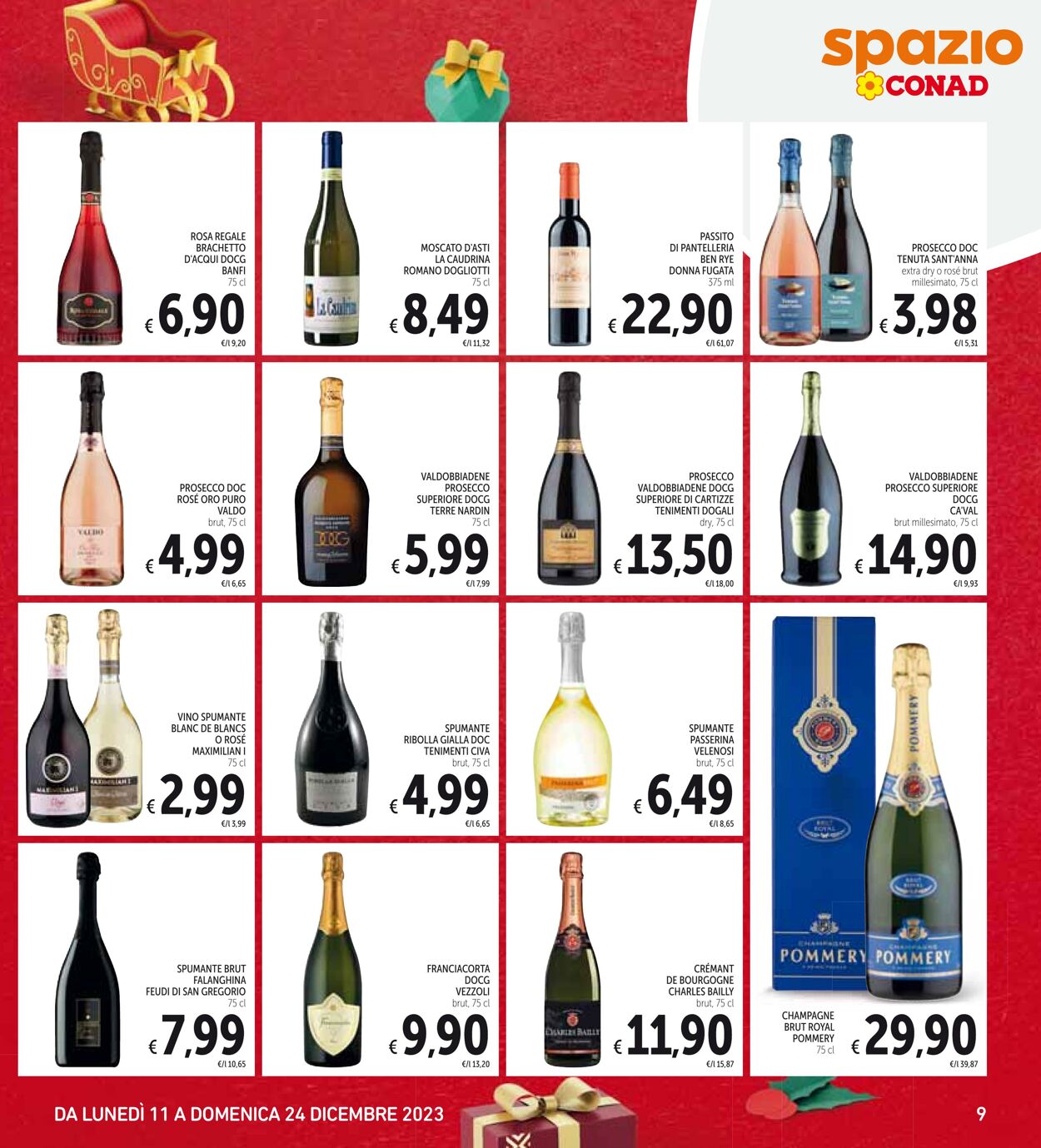 Volantino Conad 11.12.2023 - 24.12.2023