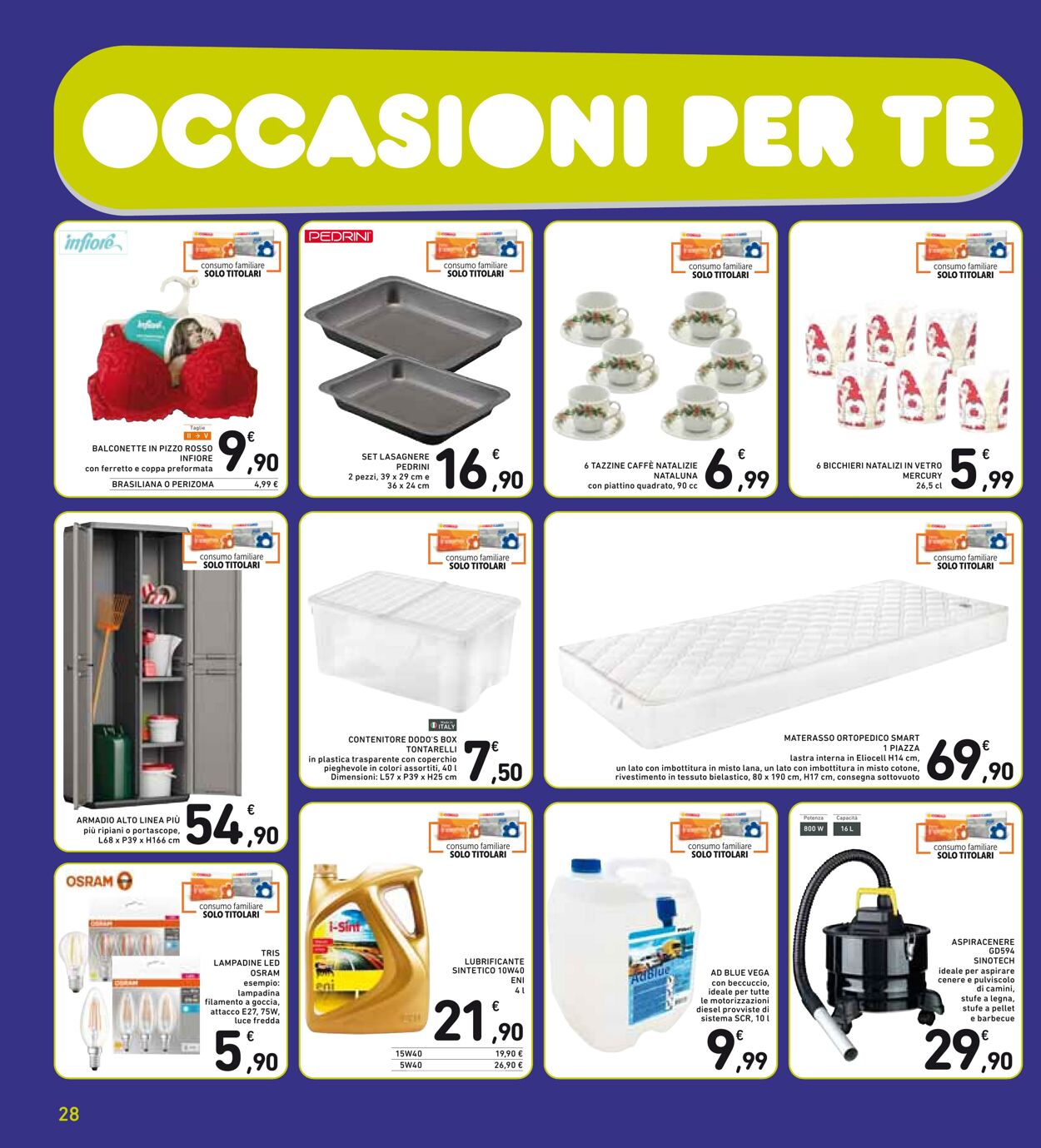 Volantino Conad 11.12.2023 - 24.12.2023