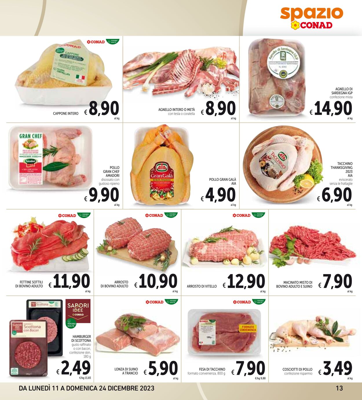 Volantino Conad 11.12.2023 - 24.12.2023