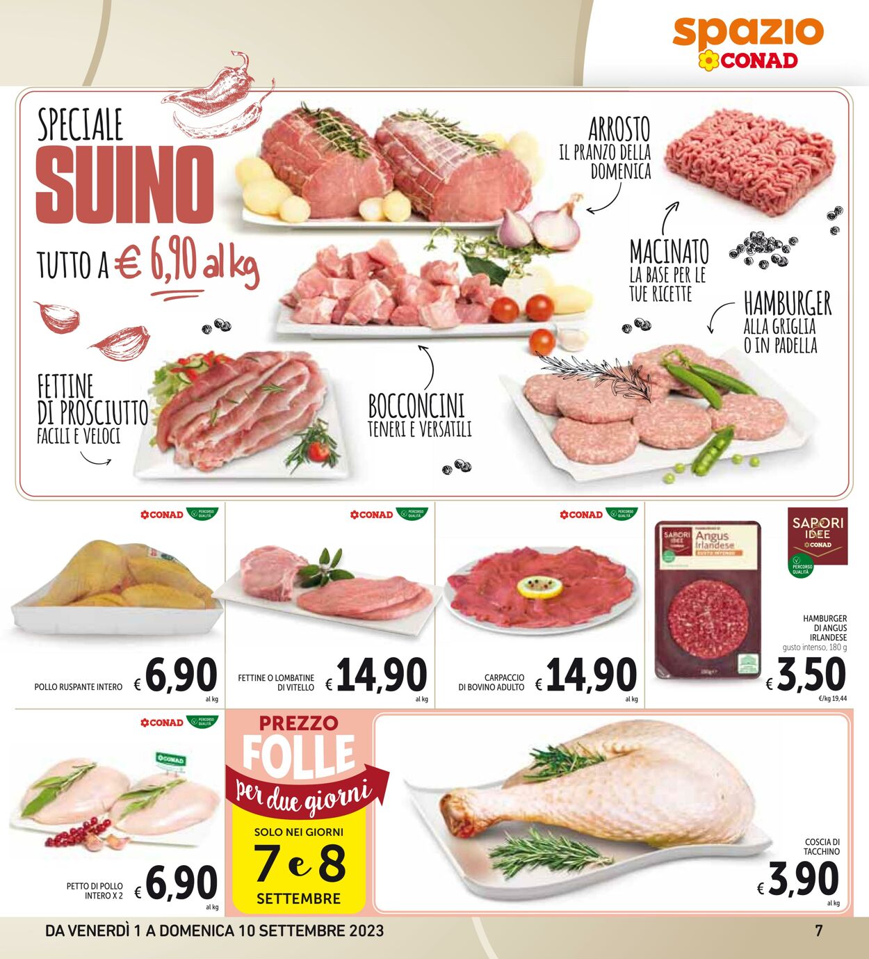 Volantino Conad 01.09.2023 - 10.09.2023