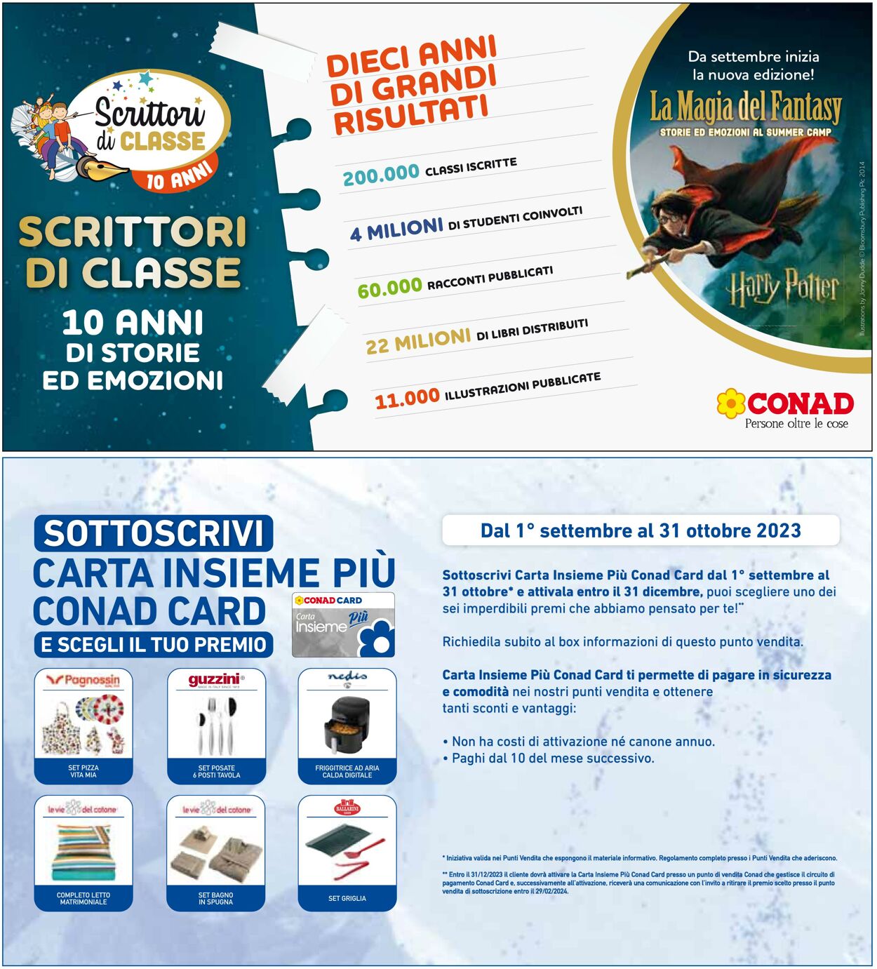 Volantino Conad 01.09.2023 - 10.09.2023