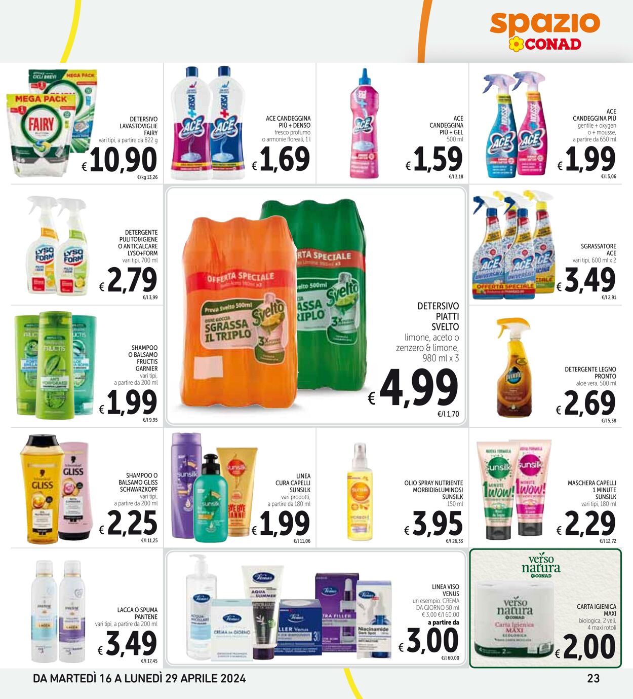 Volantino Conad 16.04.2024 - 29.04.2024