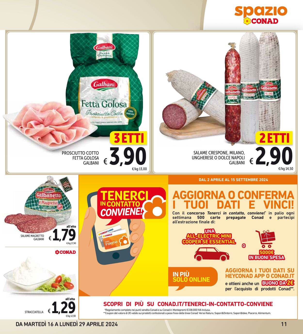 Volantino Conad 16.04.2024 - 29.04.2024