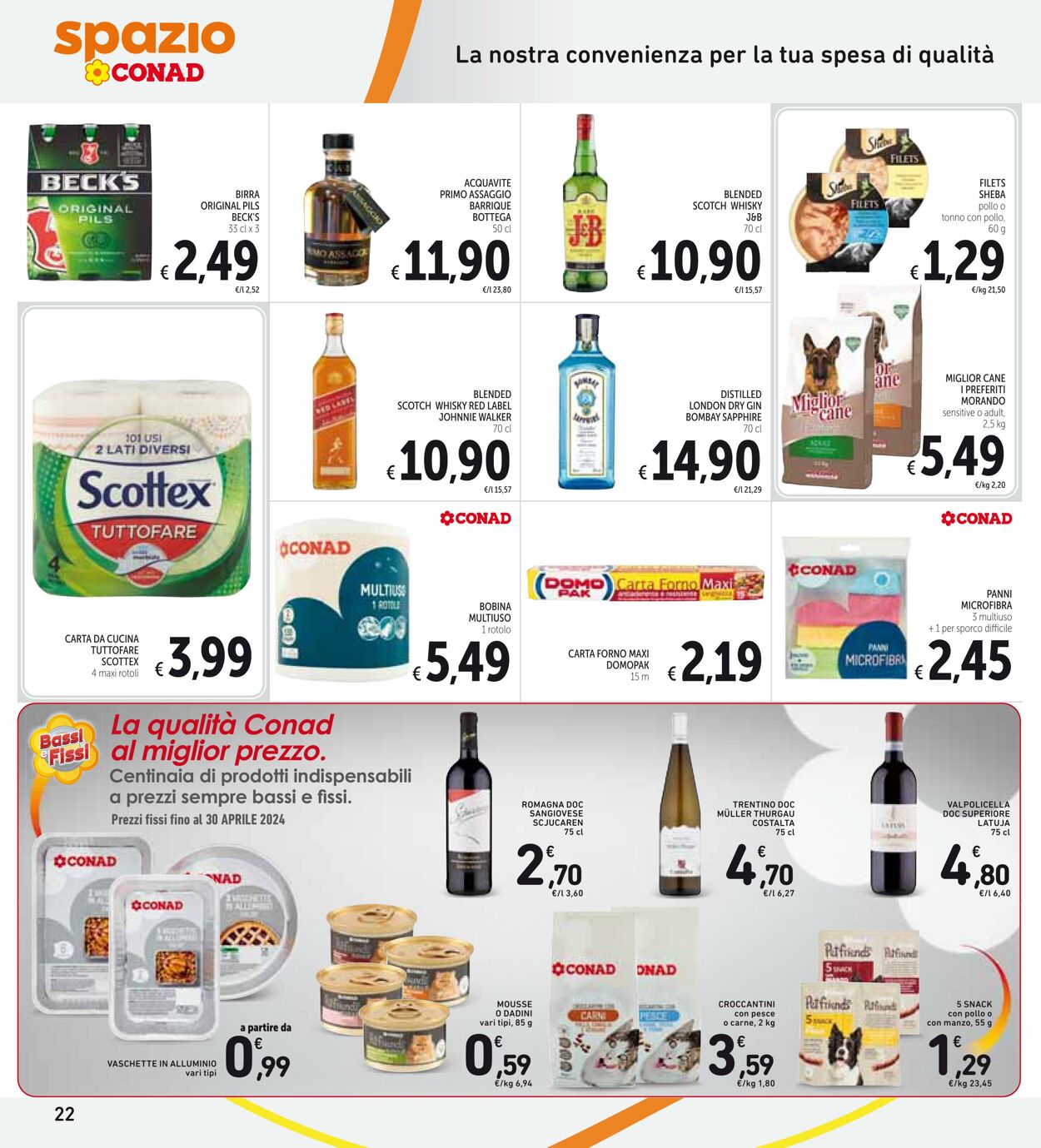 Volantino Conad 16.04.2024 - 29.04.2024