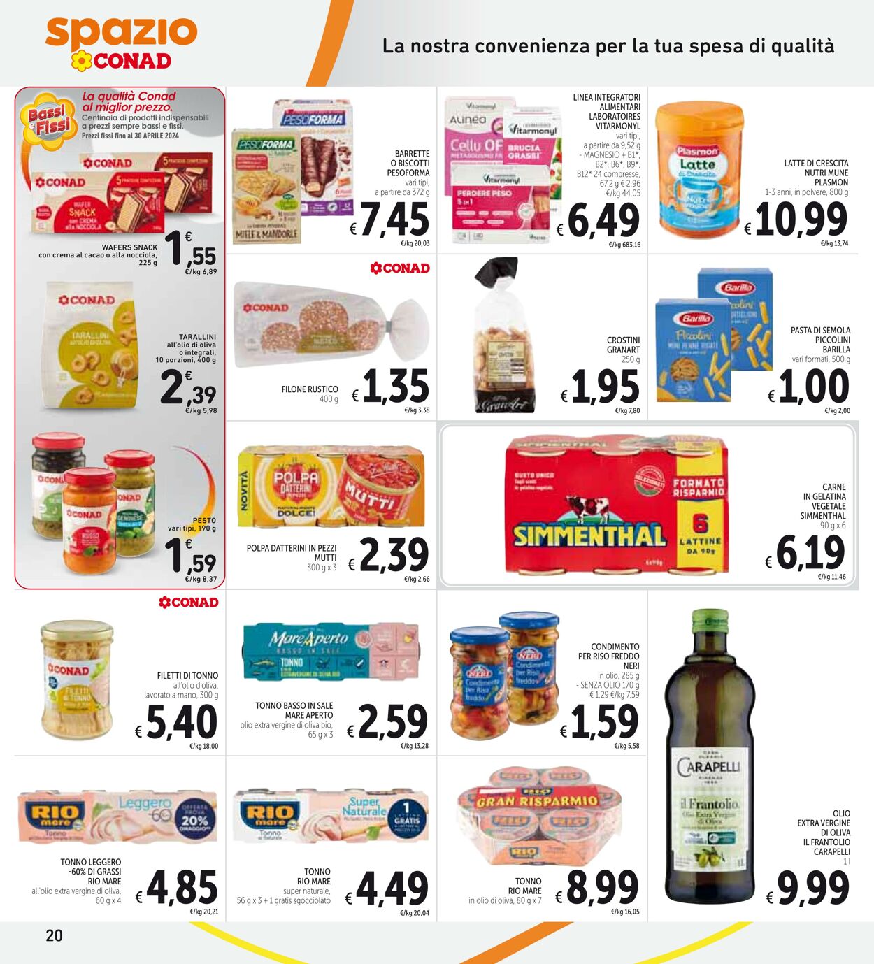 Volantino Conad 16.04.2024 - 29.04.2024