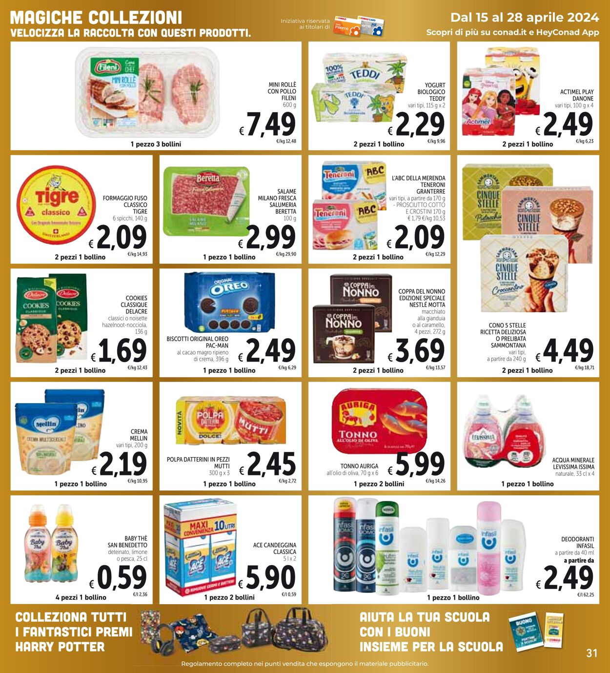 Volantino Conad 16.04.2024 - 29.04.2024