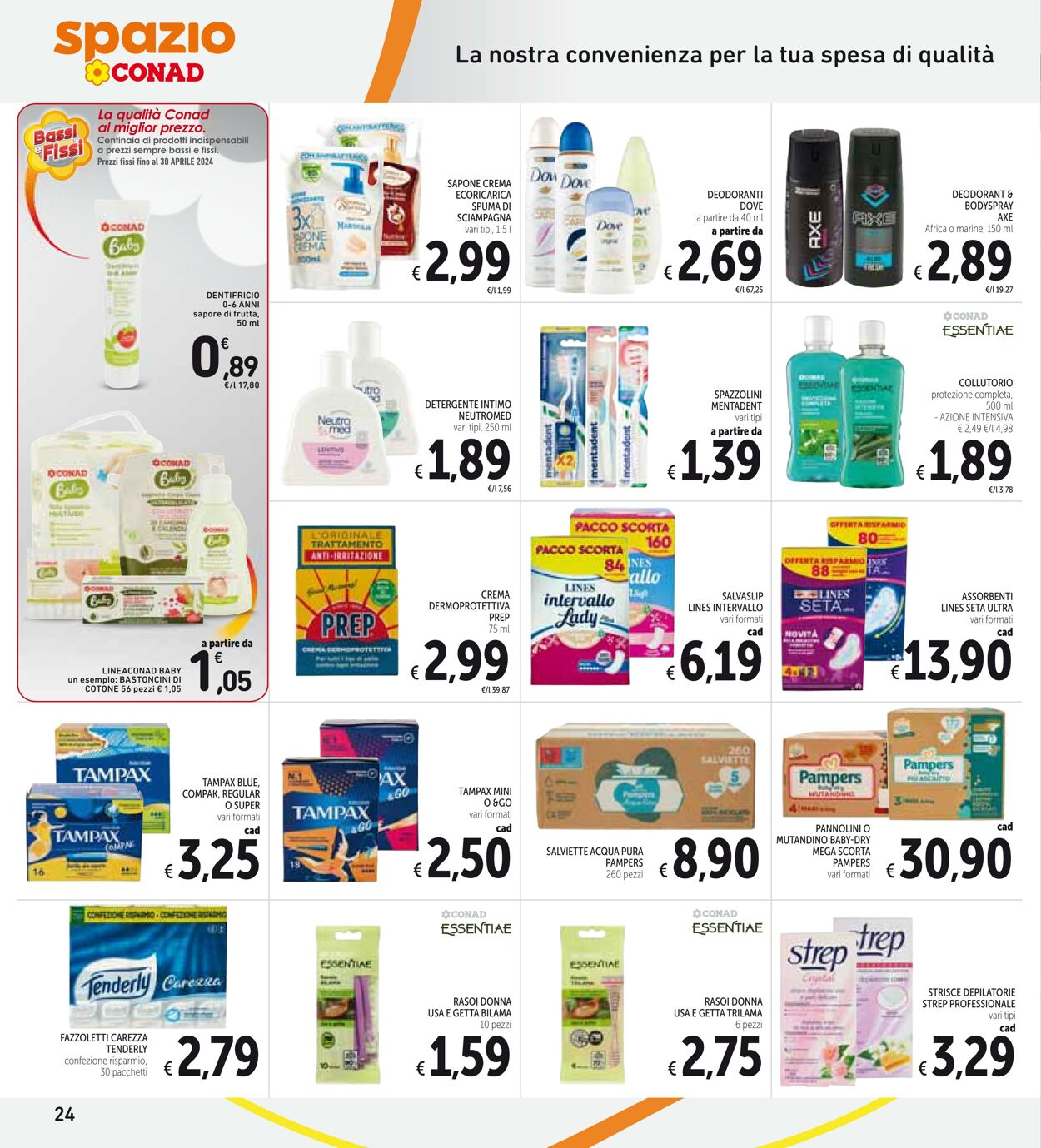 Volantino Conad 16.04.2024 - 29.04.2024