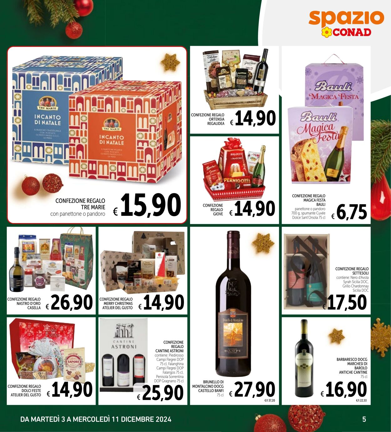 Volantino Conad 03.12.2024 - 11.12.2024