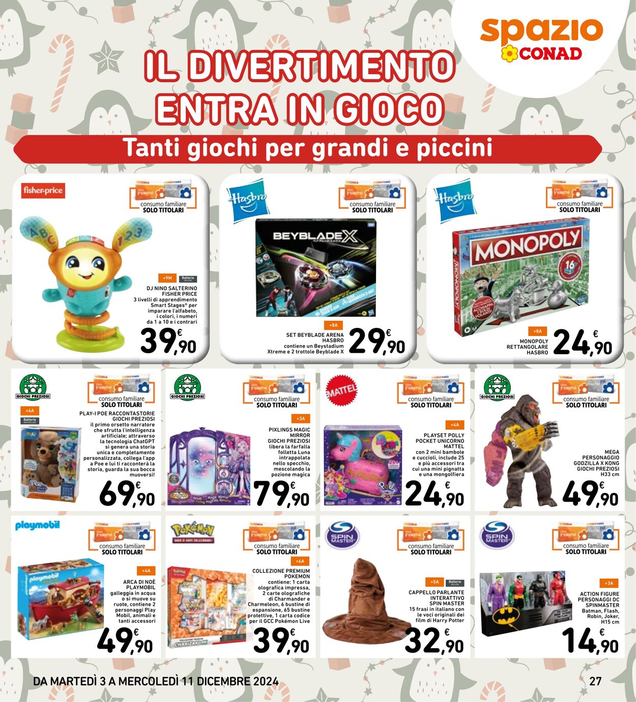 Volantino Conad 03.12.2024 - 11.12.2024