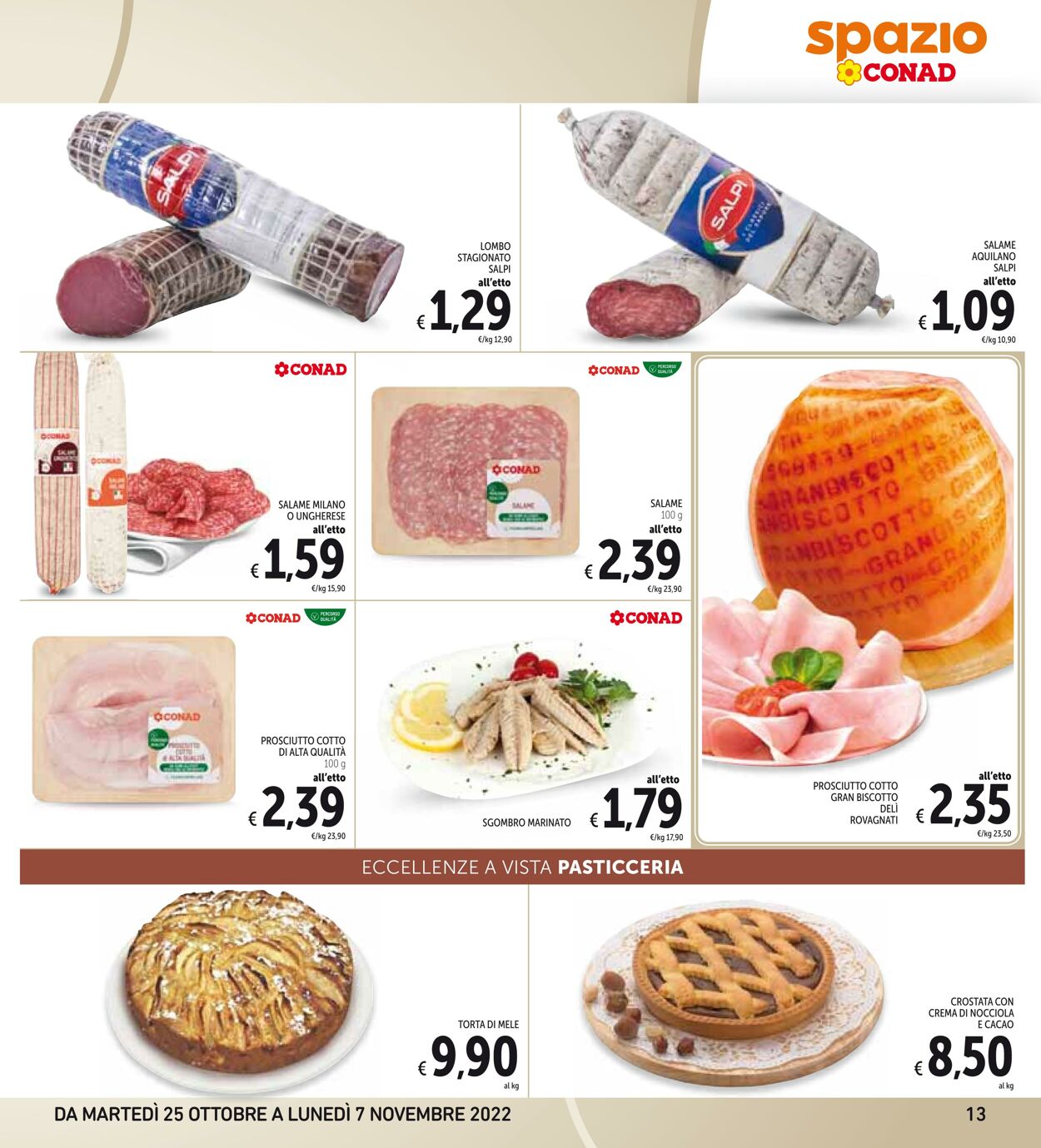 Volantino Conad 25.10.2022 - 07.11.2022