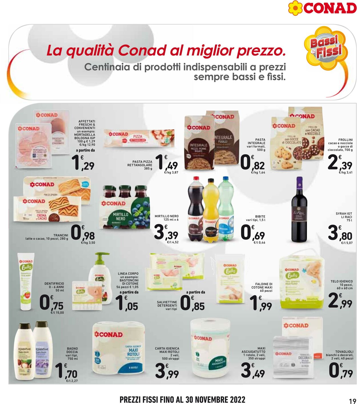 Volantino Conad 25.10.2022 - 07.11.2022