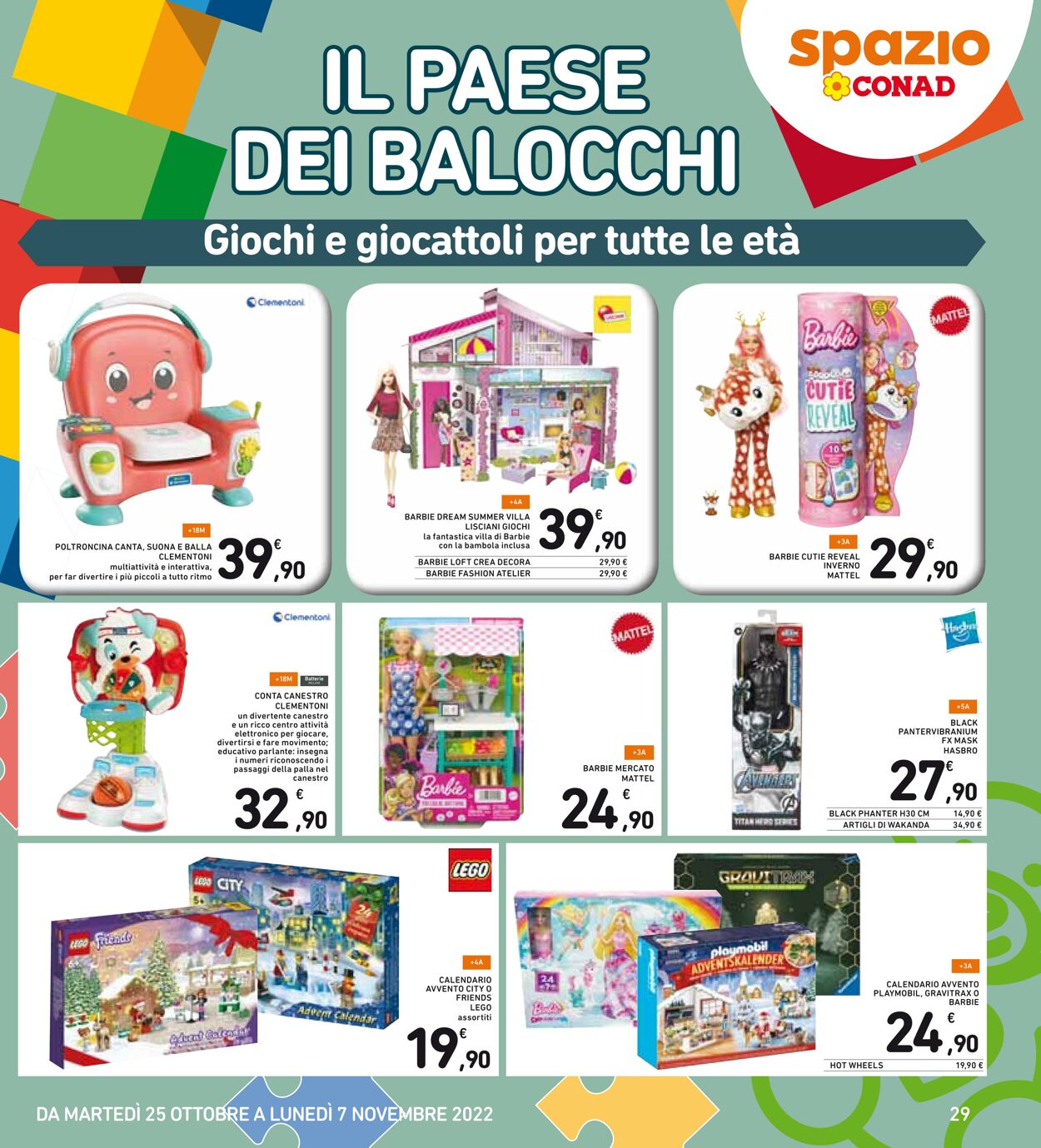 Volantino Conad 25.10.2022 - 07.11.2022