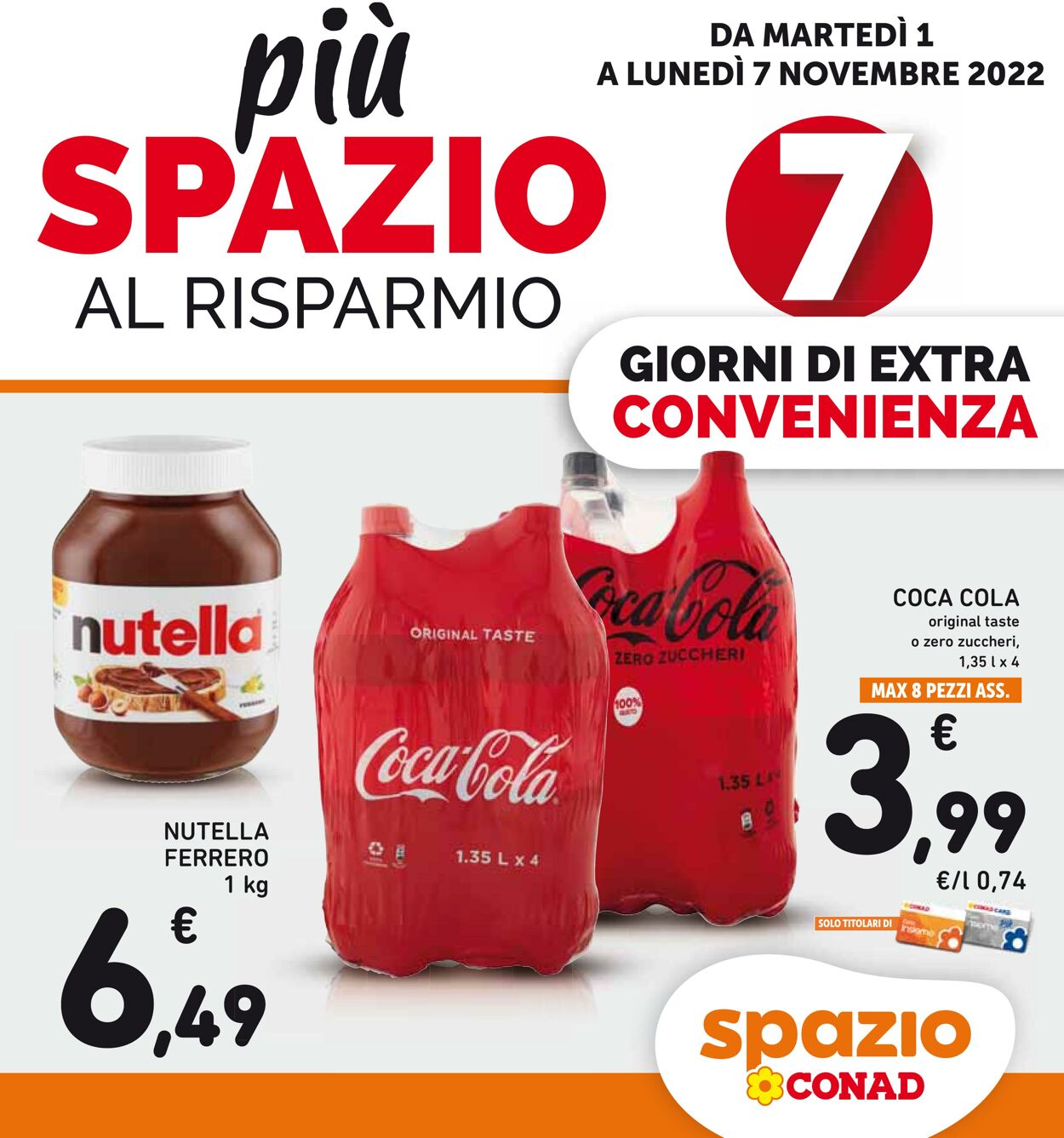 Volantino Conad 25.10.2022 - 07.11.2022