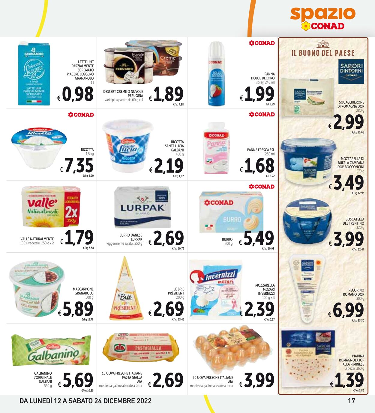 Volantino Conad 12.12.2022 - 24.12.2022