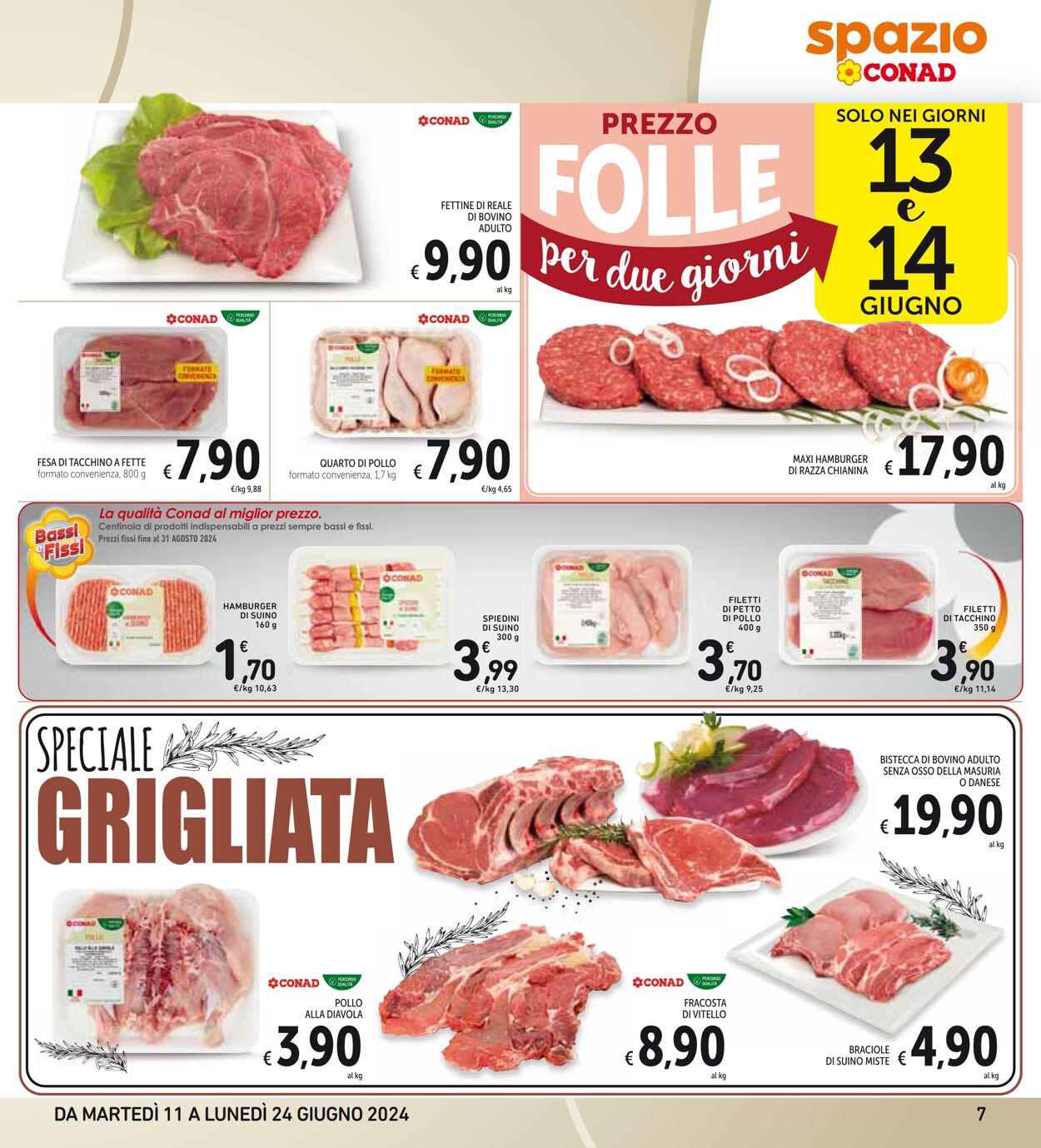 Volantino Conad 11.06.2024 - 24.06.2024