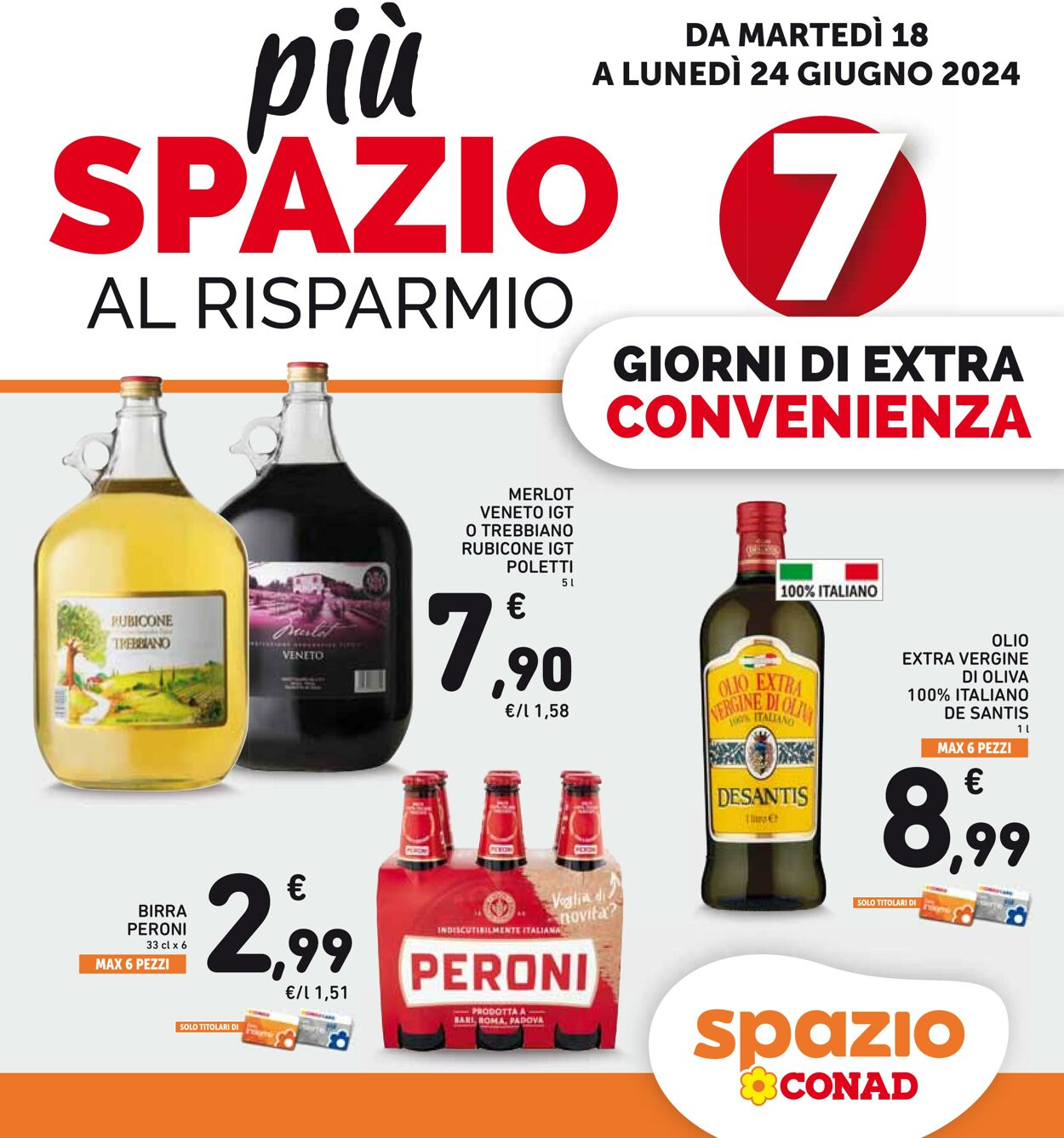 Volantino Conad 11.06.2024 - 24.06.2024