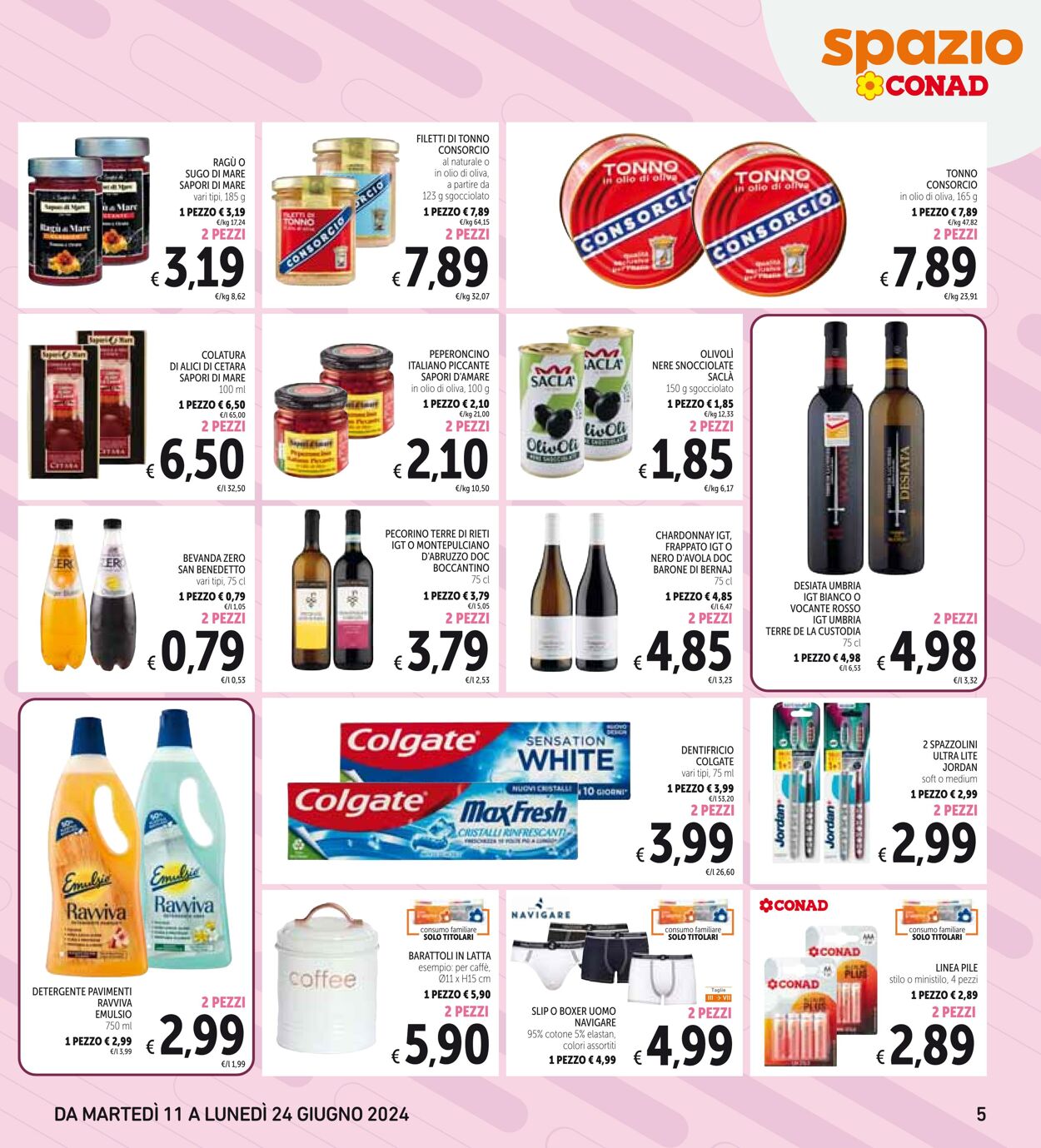 Volantino Conad 11.06.2024 - 24.06.2024