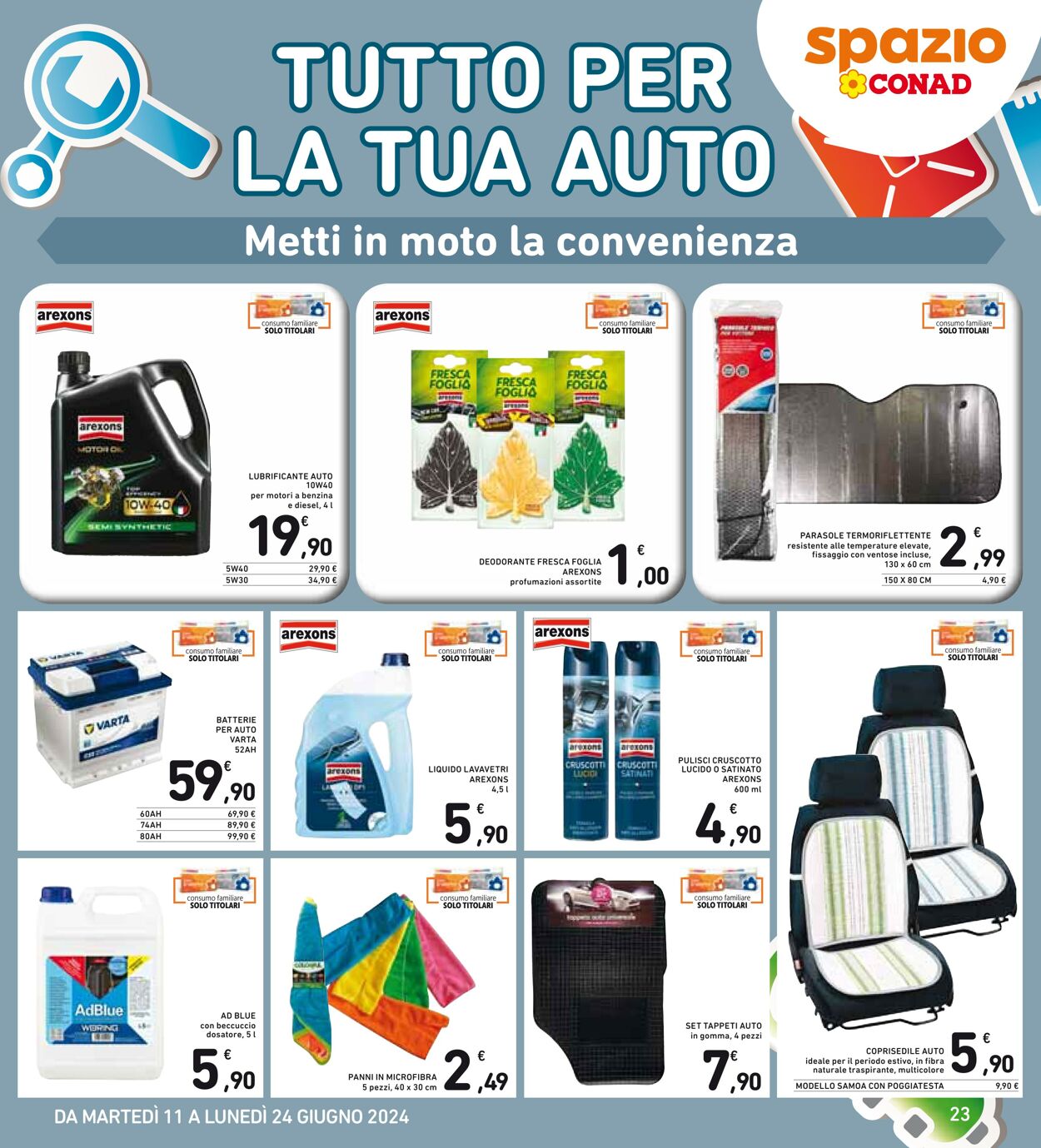 Volantino Conad 11.06.2024 - 24.06.2024