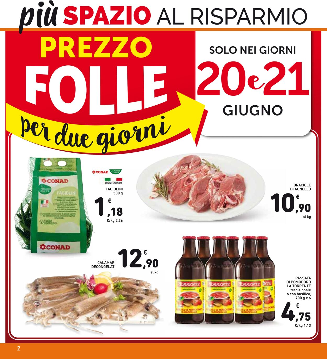 Volantino Conad 11.06.2024 - 24.06.2024