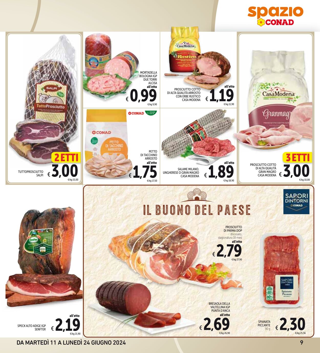 Volantino Conad 11.06.2024 - 24.06.2024