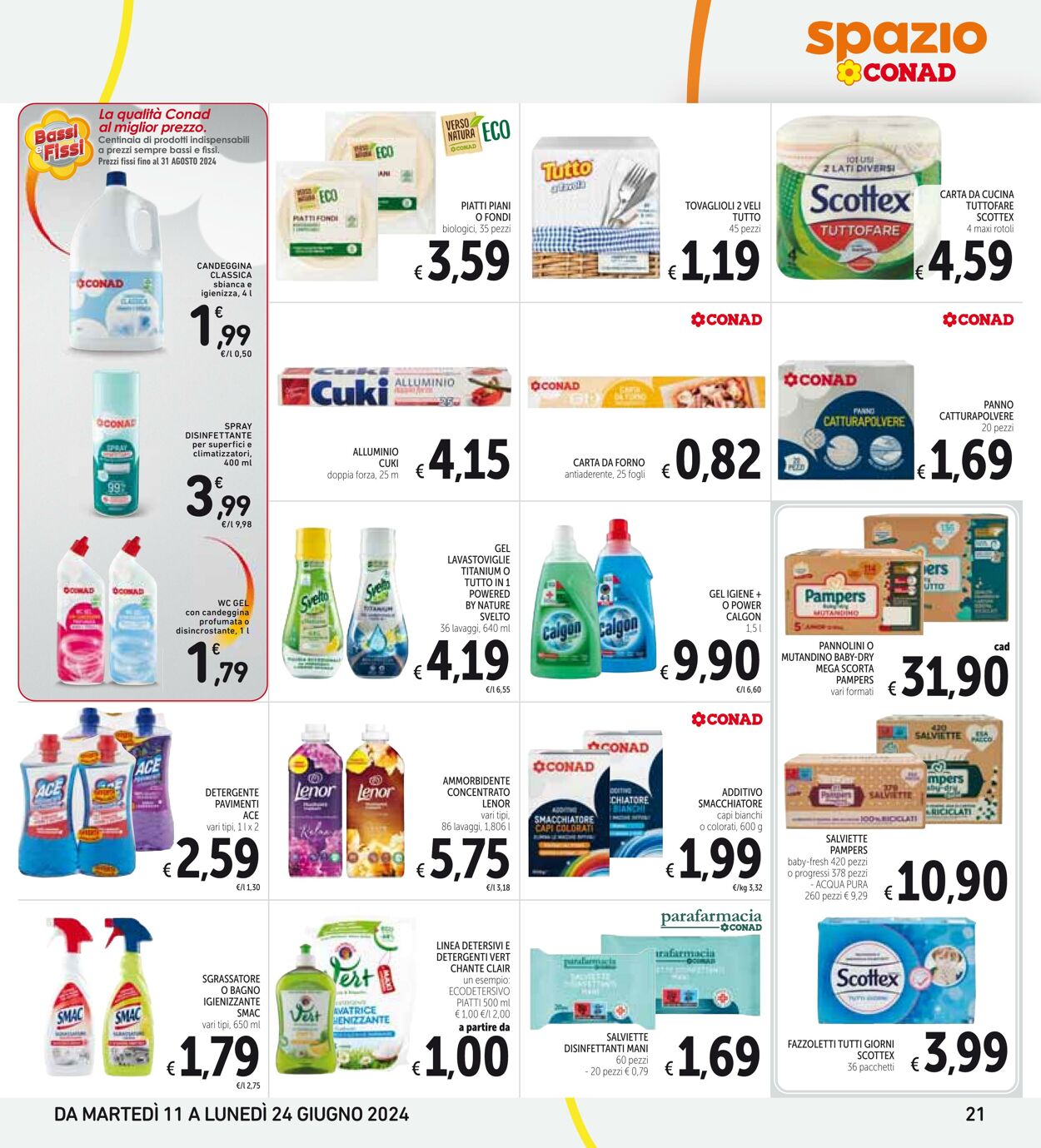 Volantino Conad 11.06.2024 - 24.06.2024