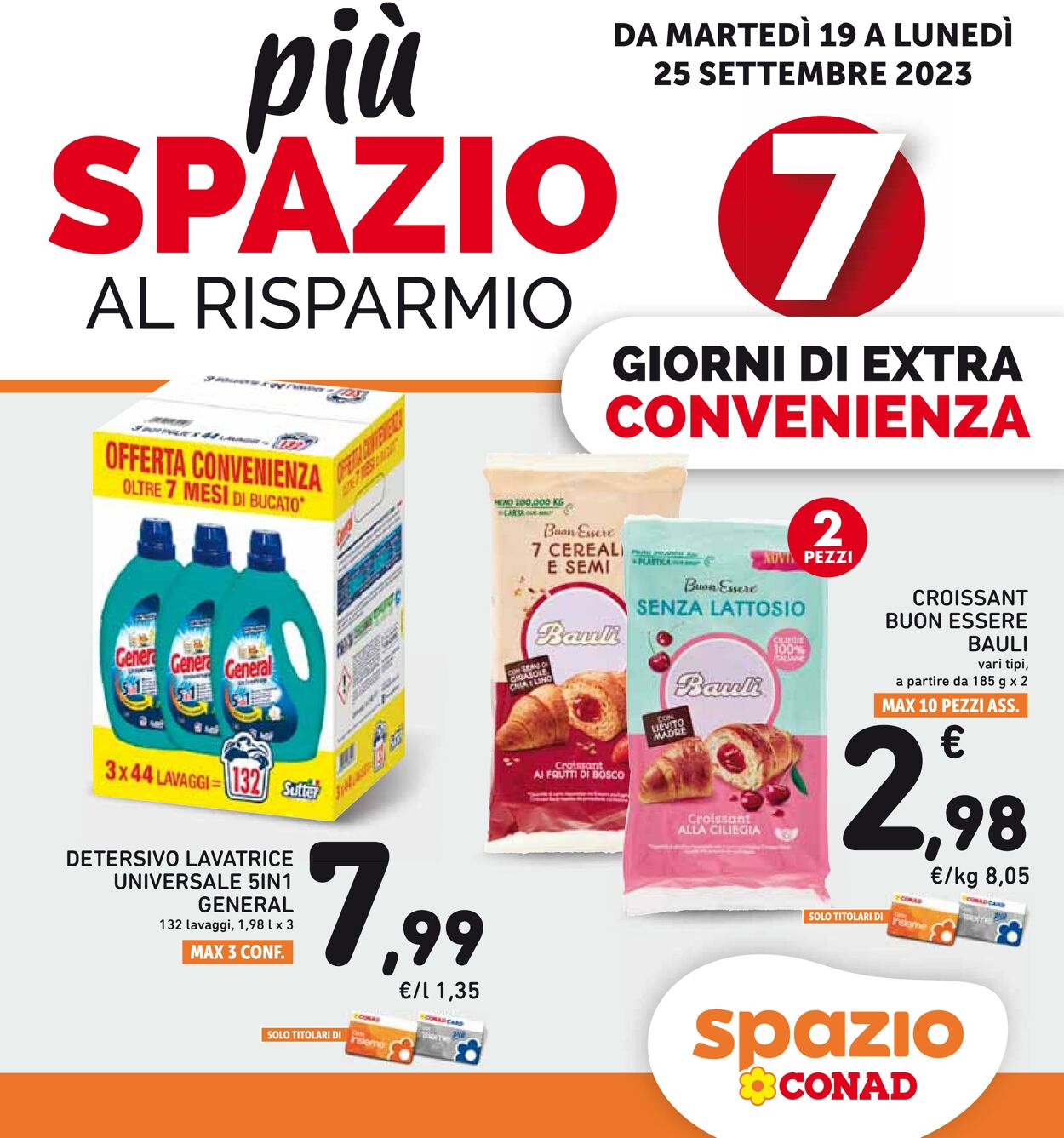 Volantino Conad 11.09.2023 - 25.09.2023