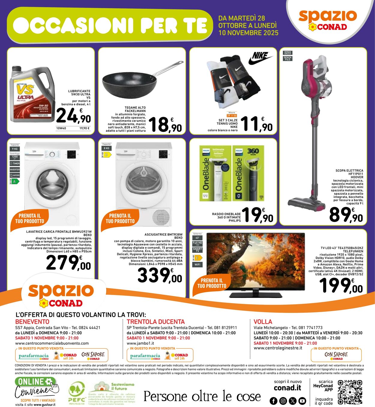 Volantino Conad 26.10.2025 - 26.10.2025
