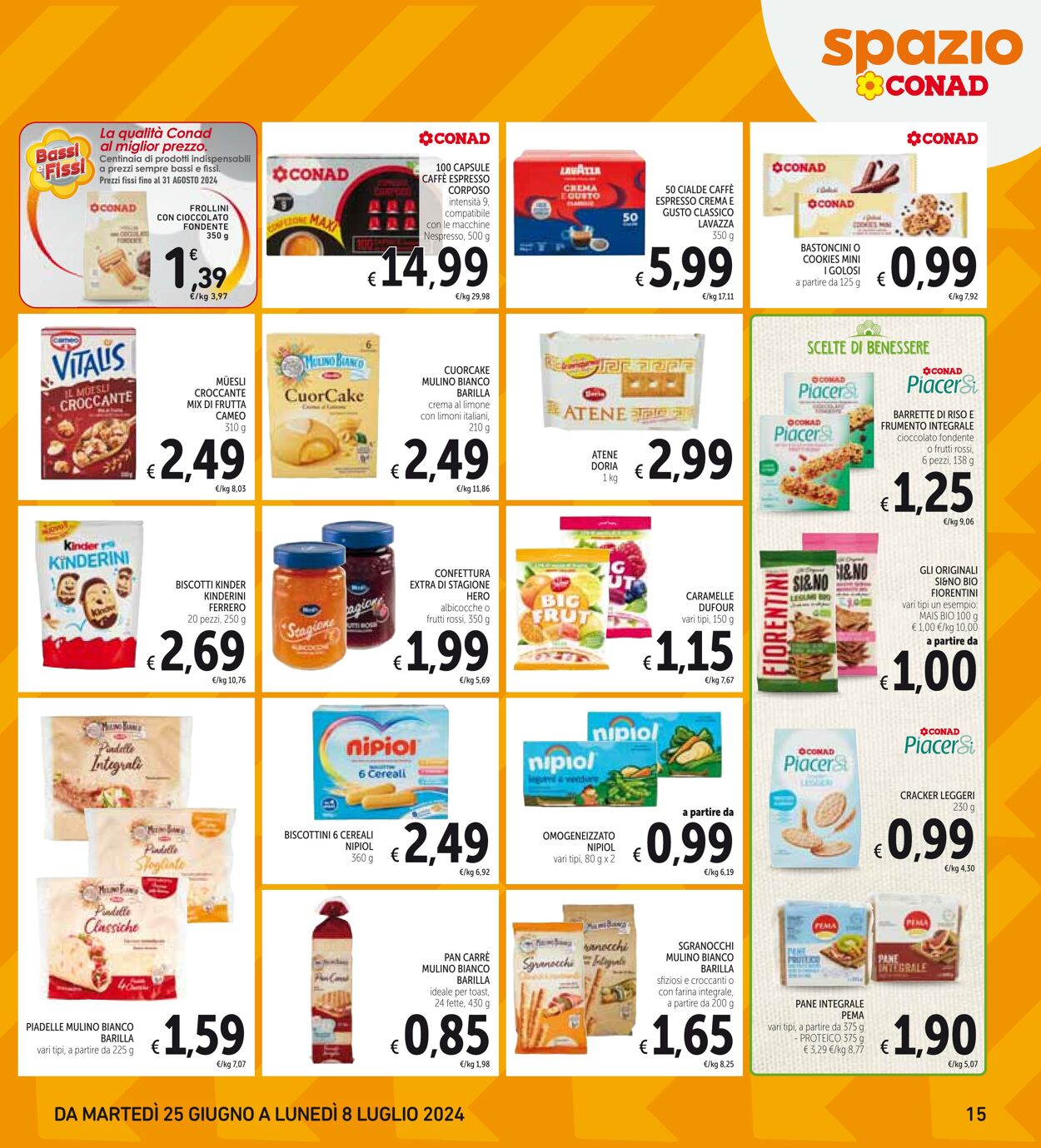 Volantino Conad 25.06.2024 - 08.07.2024