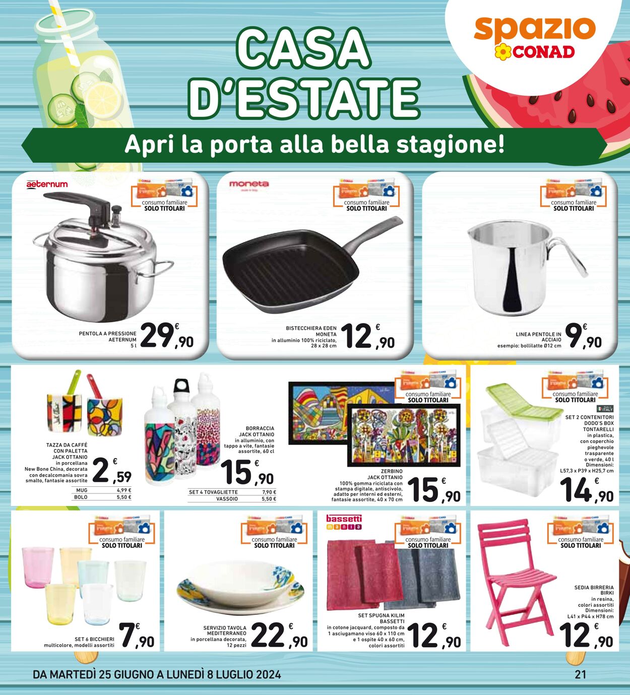 Volantino Conad 25.06.2024 - 08.07.2024