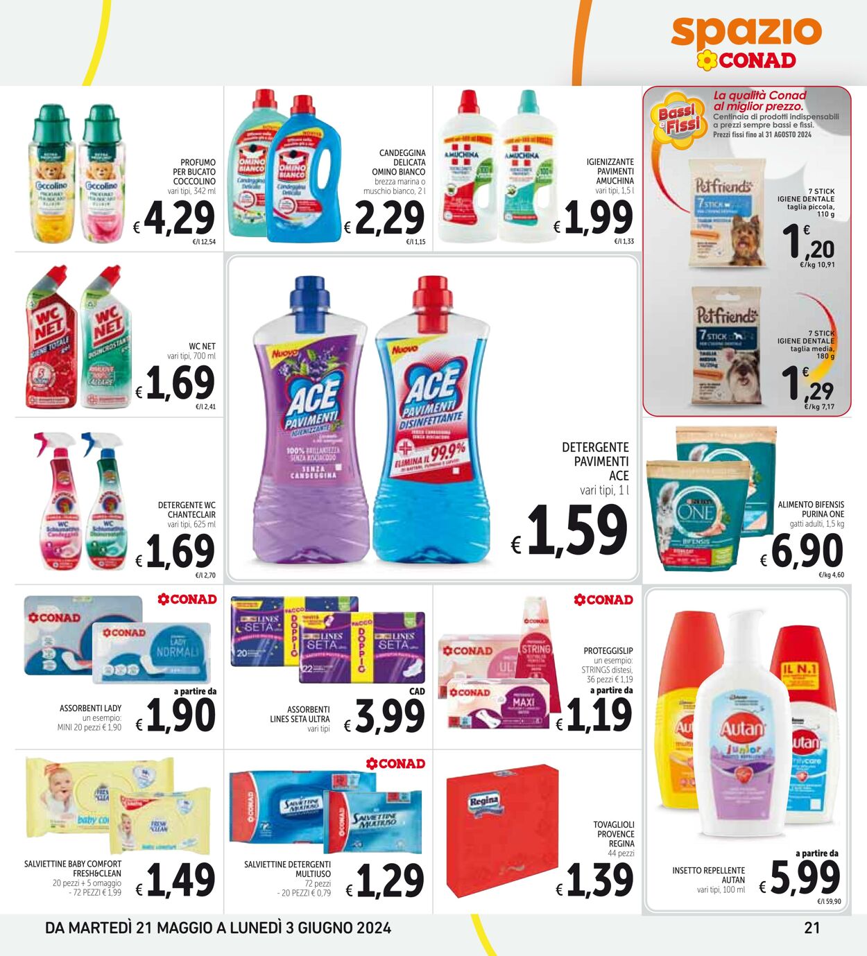 Volantino Conad 21.05.2024 - 03.06.2024