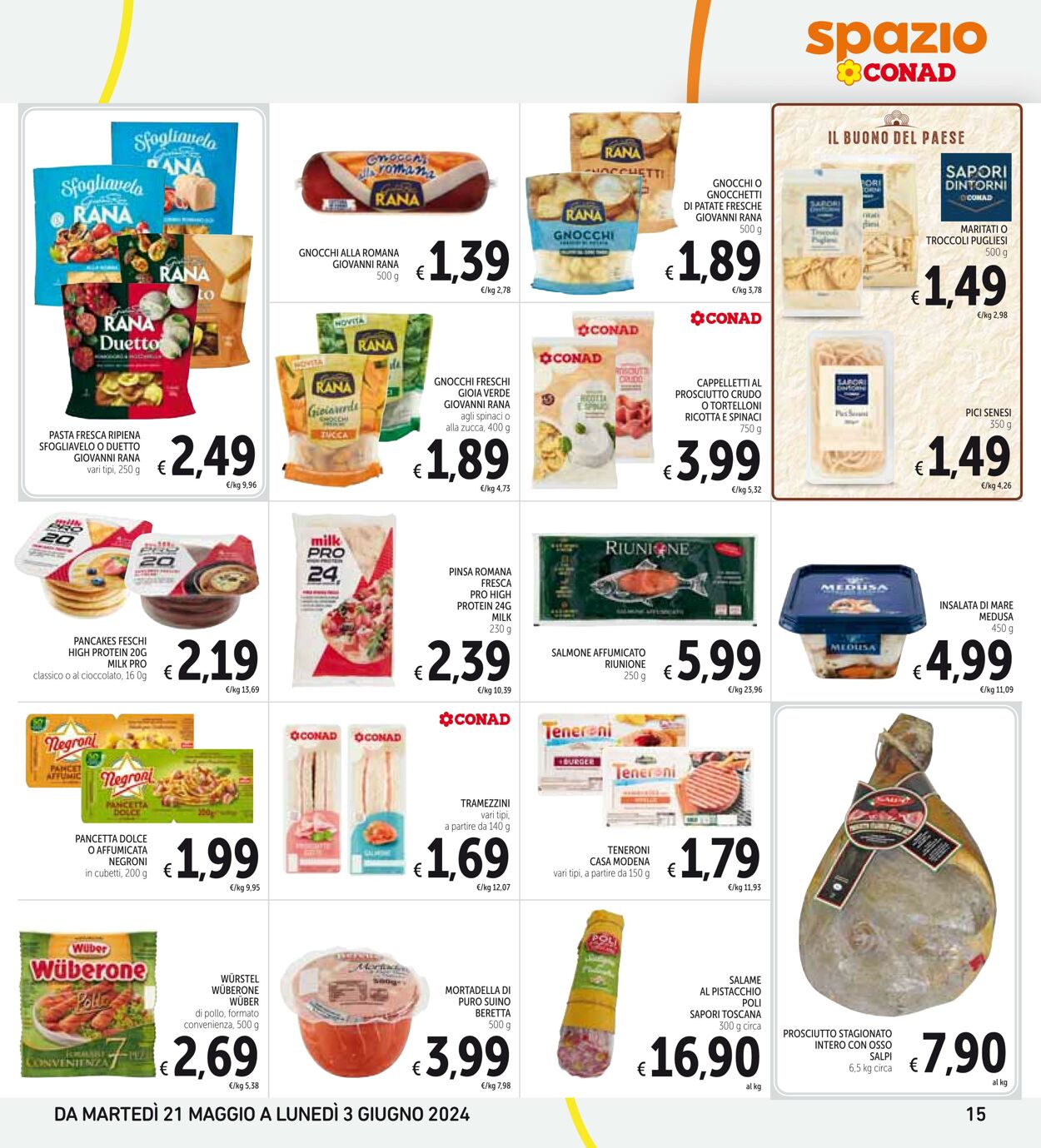 Volantino Conad 21.05.2024 - 03.06.2024