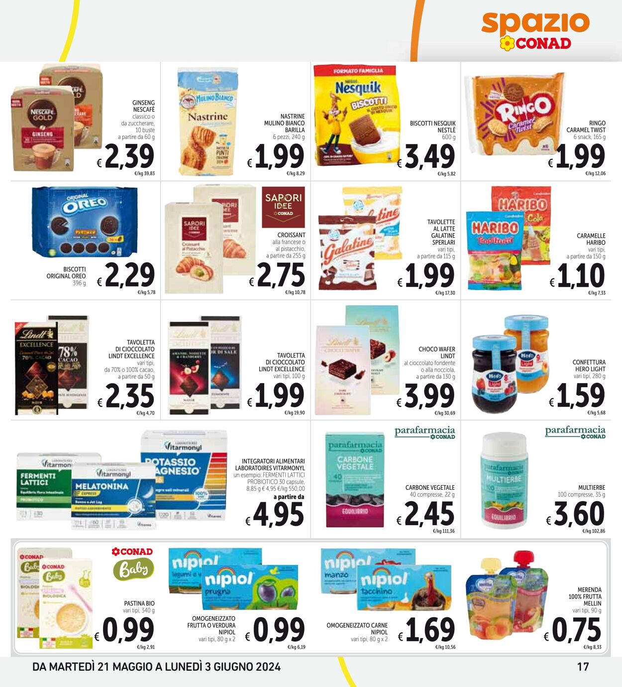 Volantino Conad 21.05.2024 - 03.06.2024