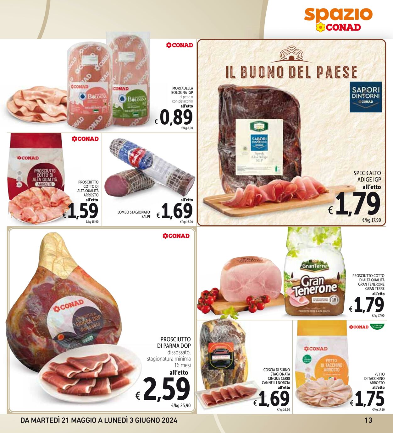 Volantino Conad 21.05.2024 - 03.06.2024