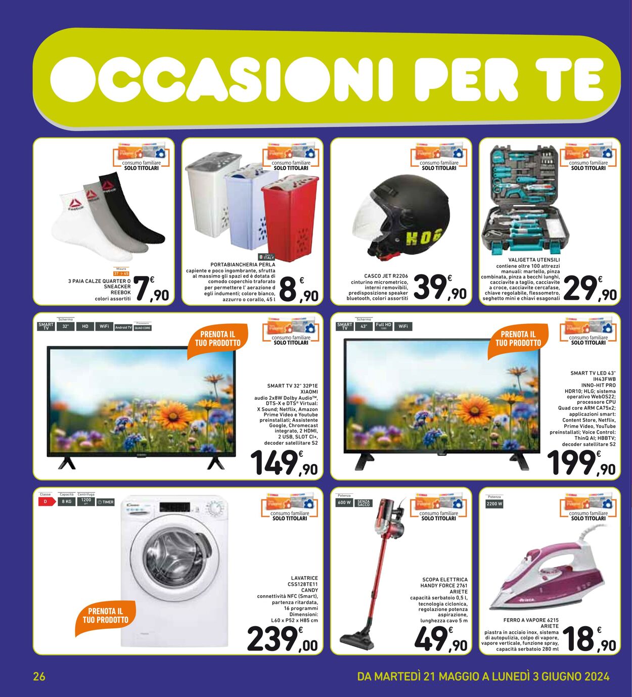 Volantino Conad 21.05.2024 - 03.06.2024