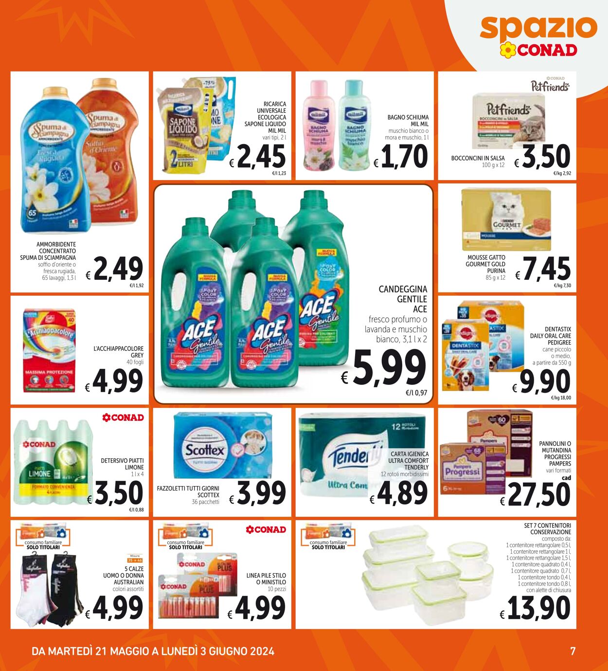 Volantino Conad 21.05.2024 - 03.06.2024